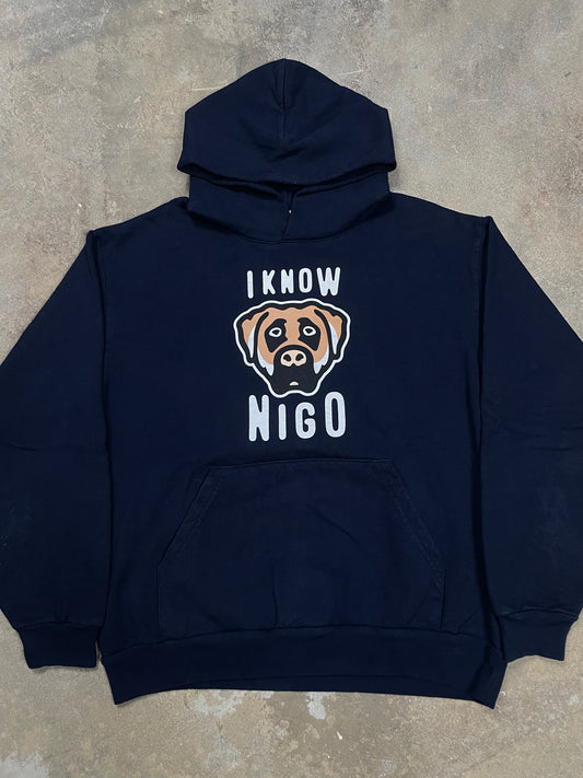 Nigo Hoodie Navy Used Large