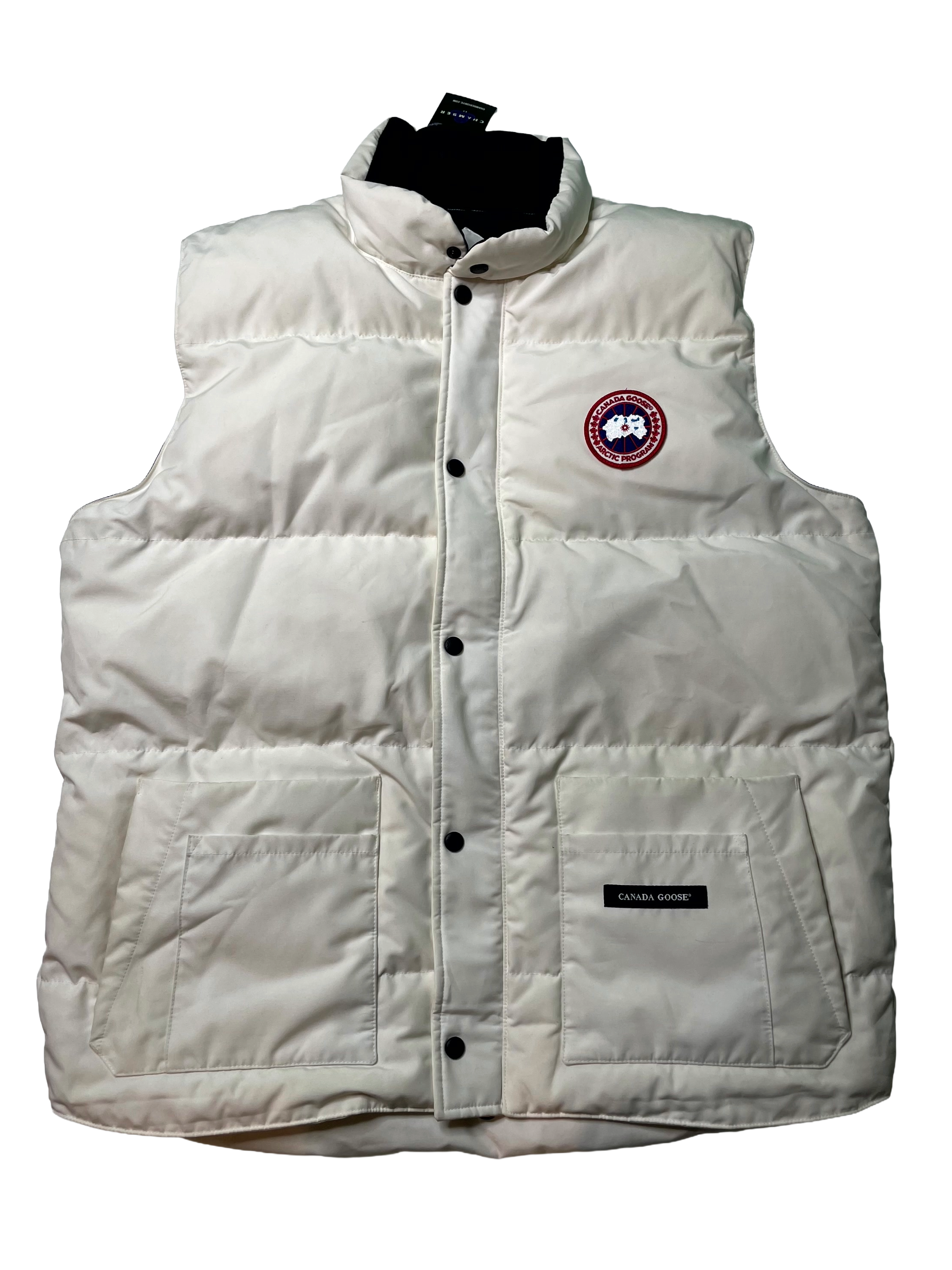 Canada Goose Puffer White Vest