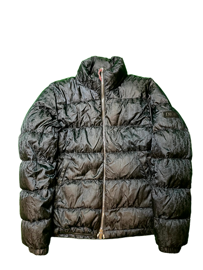 Dior Oblique Puffer Black Jacket