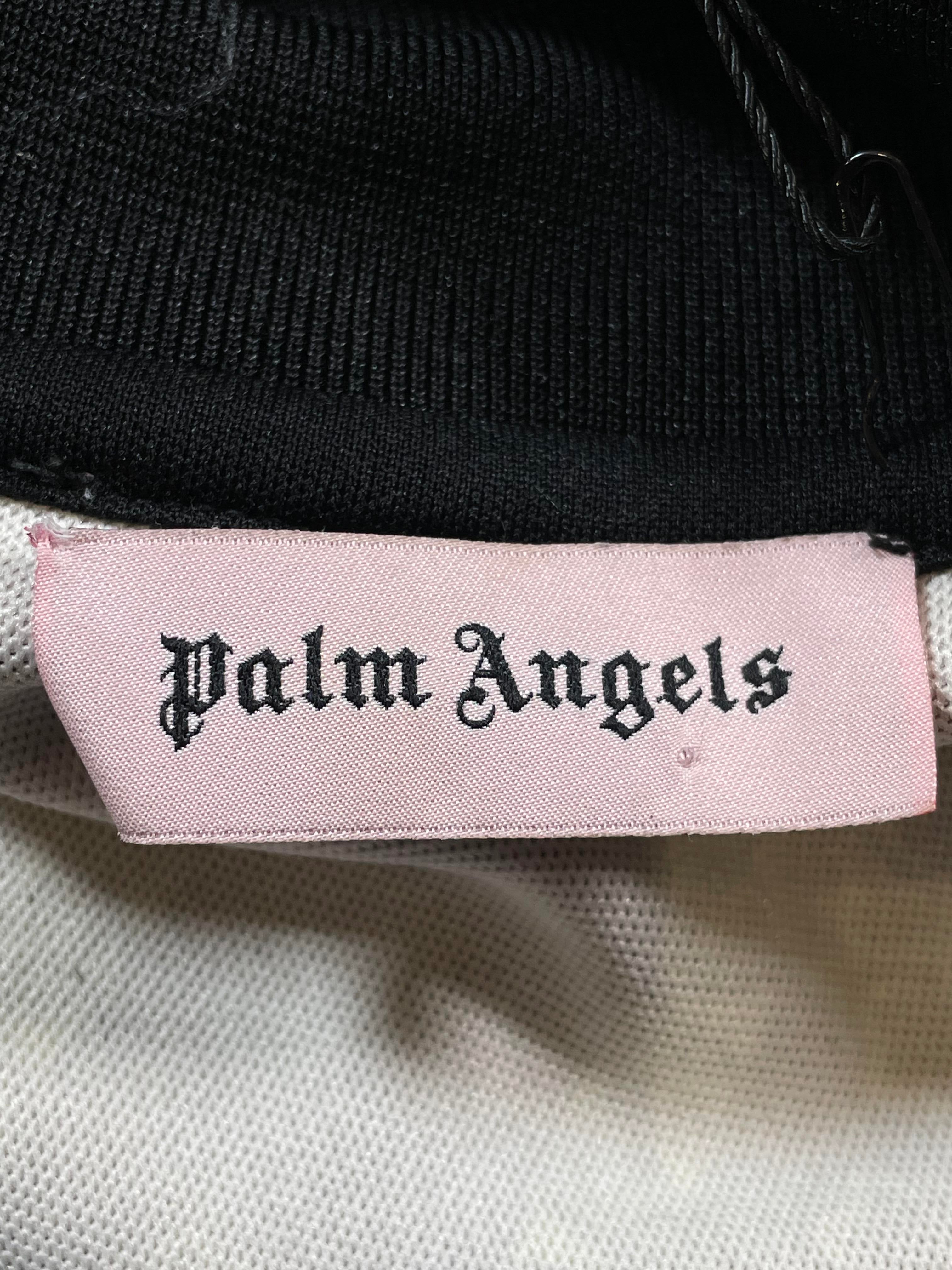 Palm Angels Multi Paisley Track Black Jacket