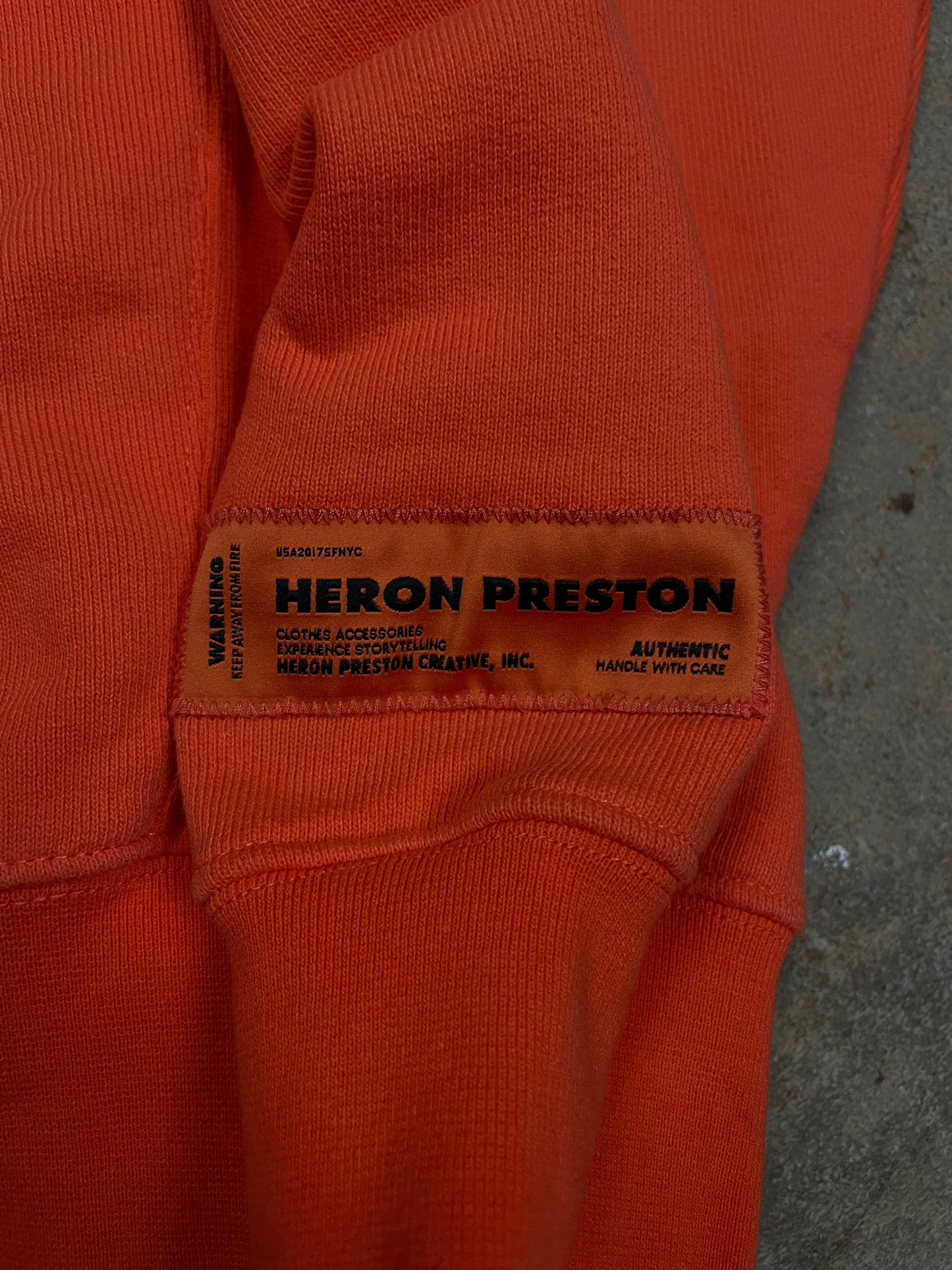 Heron Preston Crewneck Swan Used Small