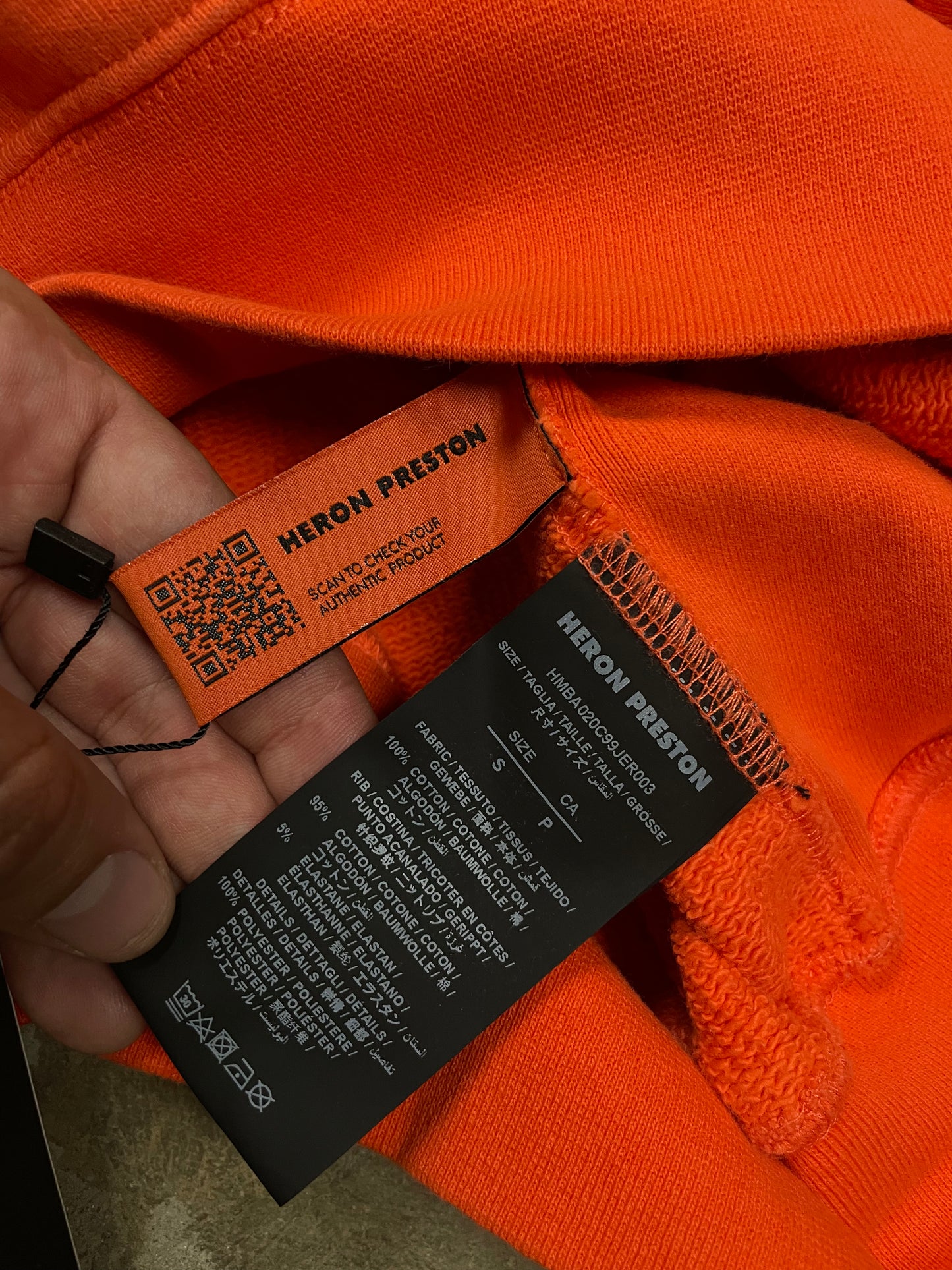 Heron Preston Crewneck Swan Used Small