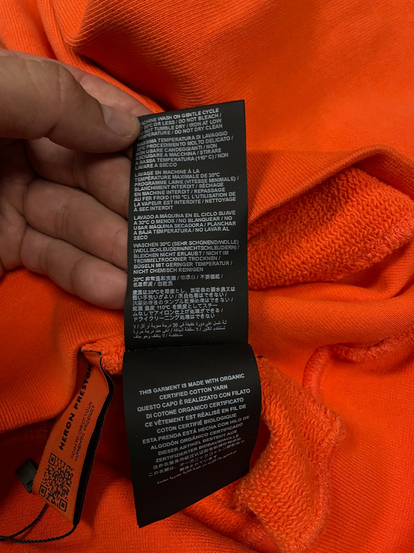 Heron Preston Crewneck Swan Used Small