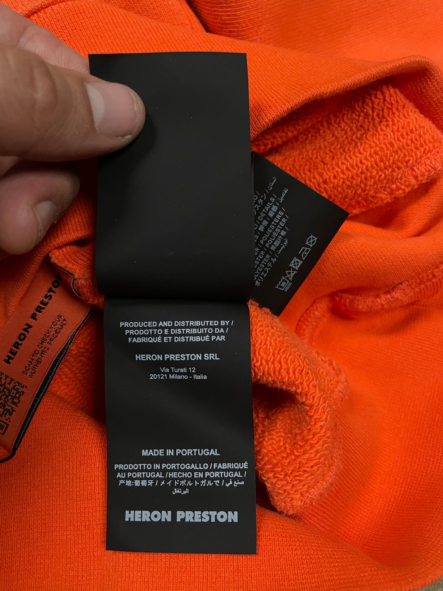 Heron Preston Crewneck Swan Used Small