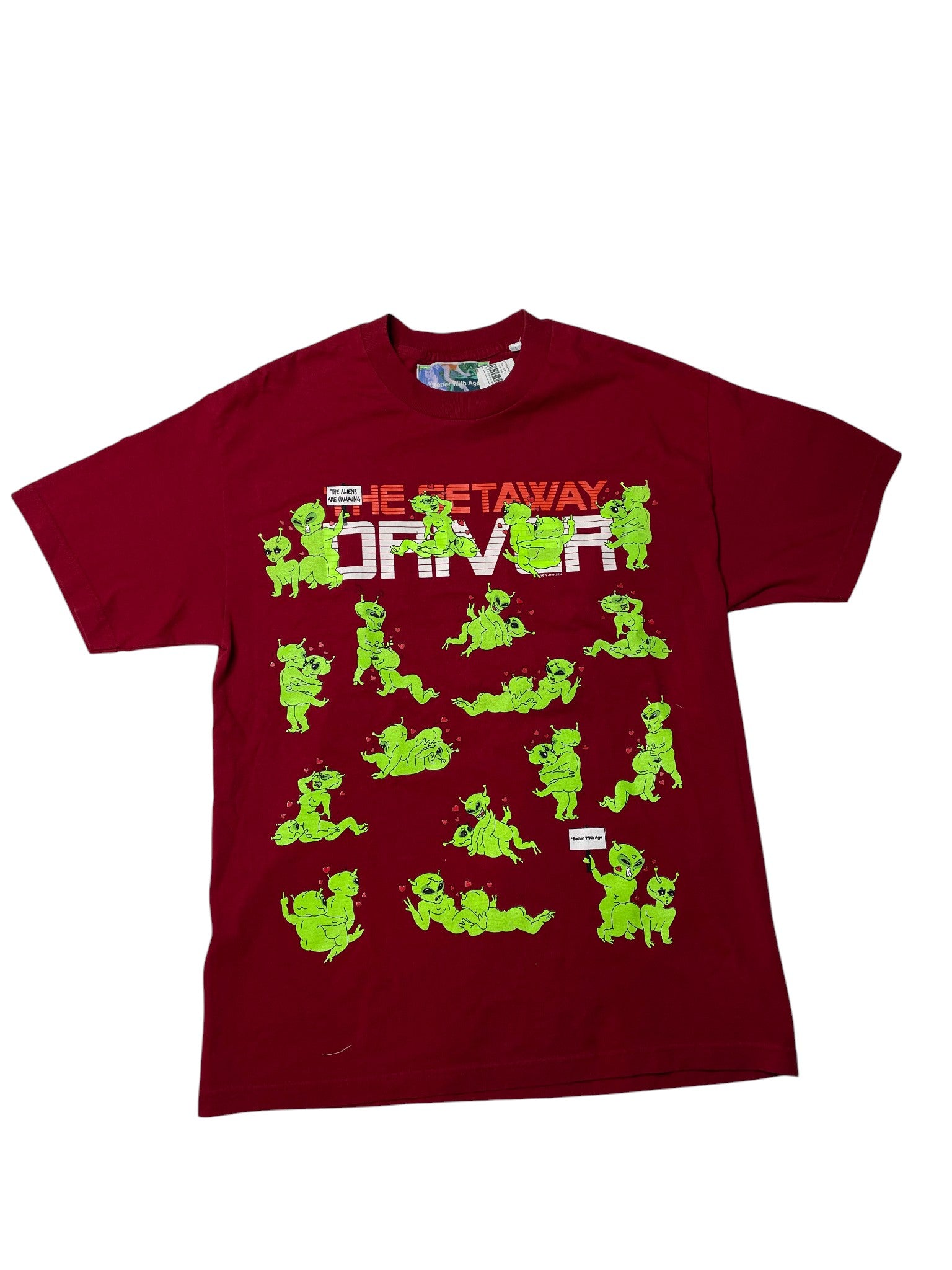 Better With Age Area 69 Red Tee