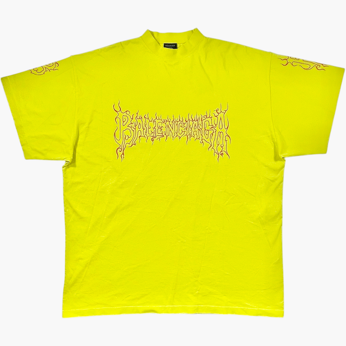 Balenciaga Surfer Yellow Tee