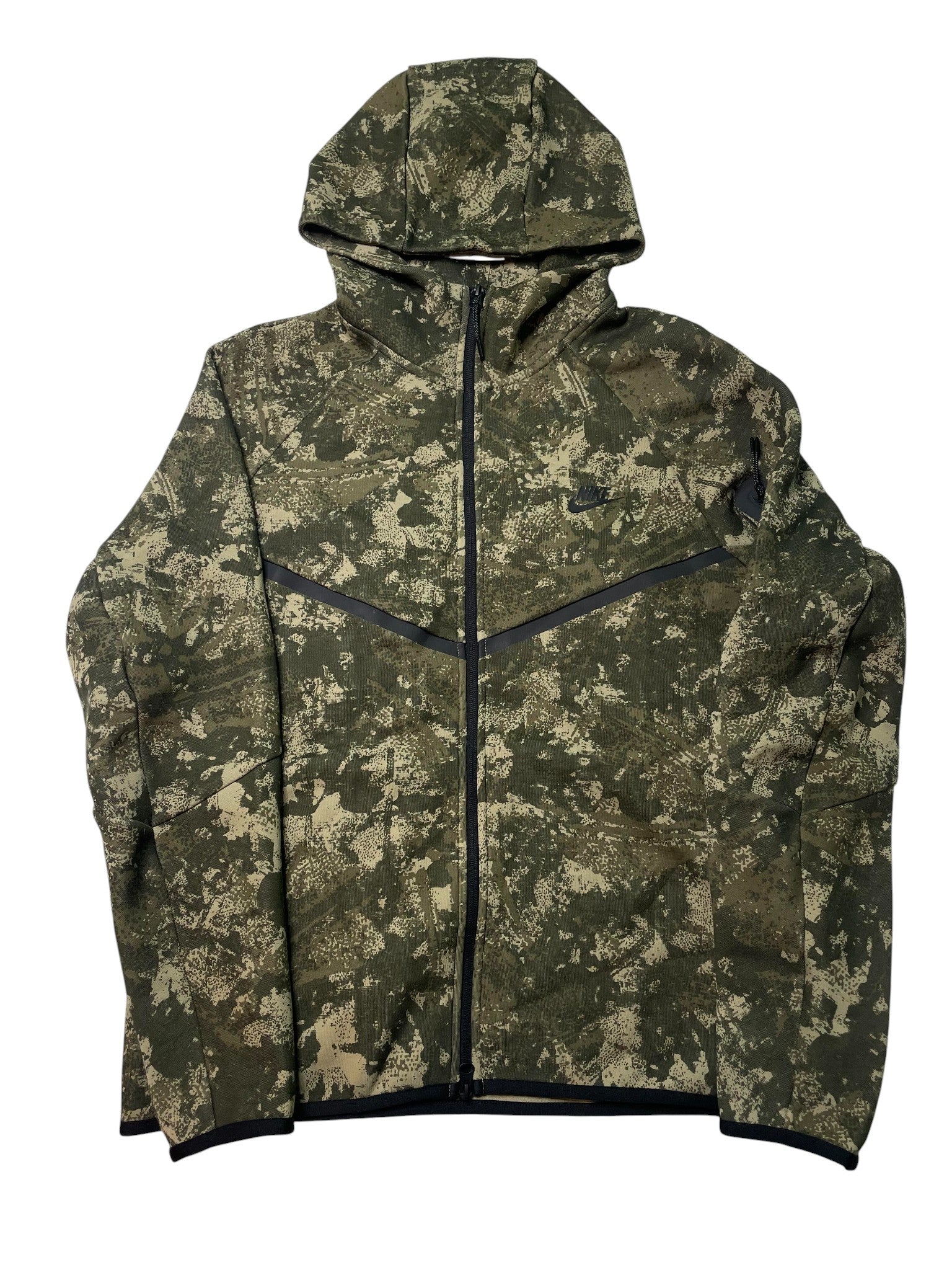Nike Tech Green Digi Camo Zip Up