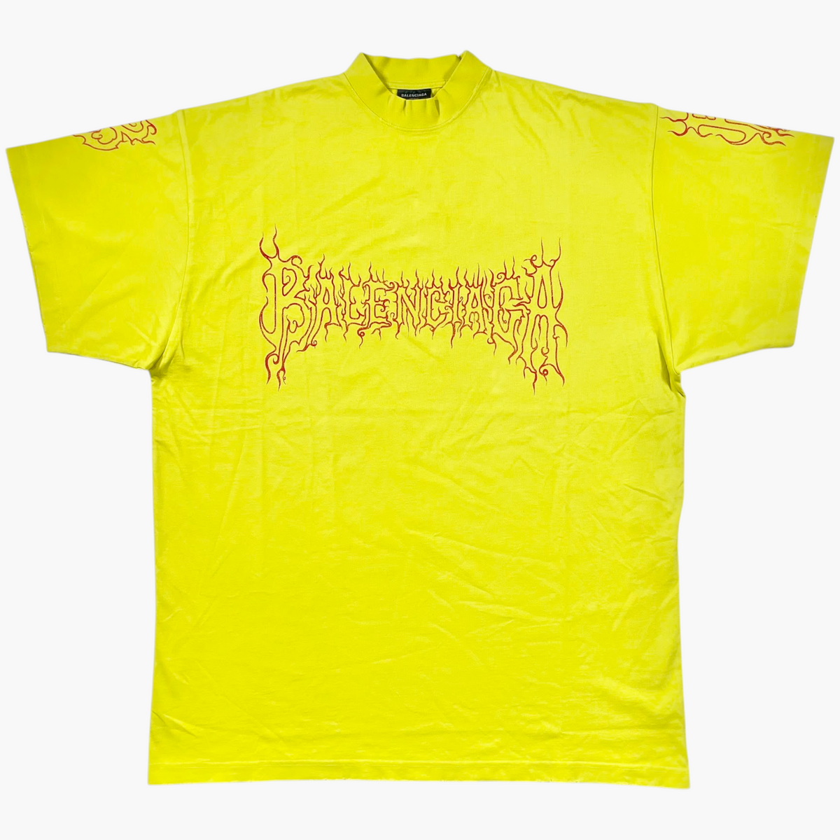 Balenciaga Darkwave Yellow Tee