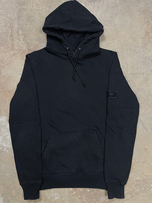 Dior Hoodie Black Side Logo Used XS