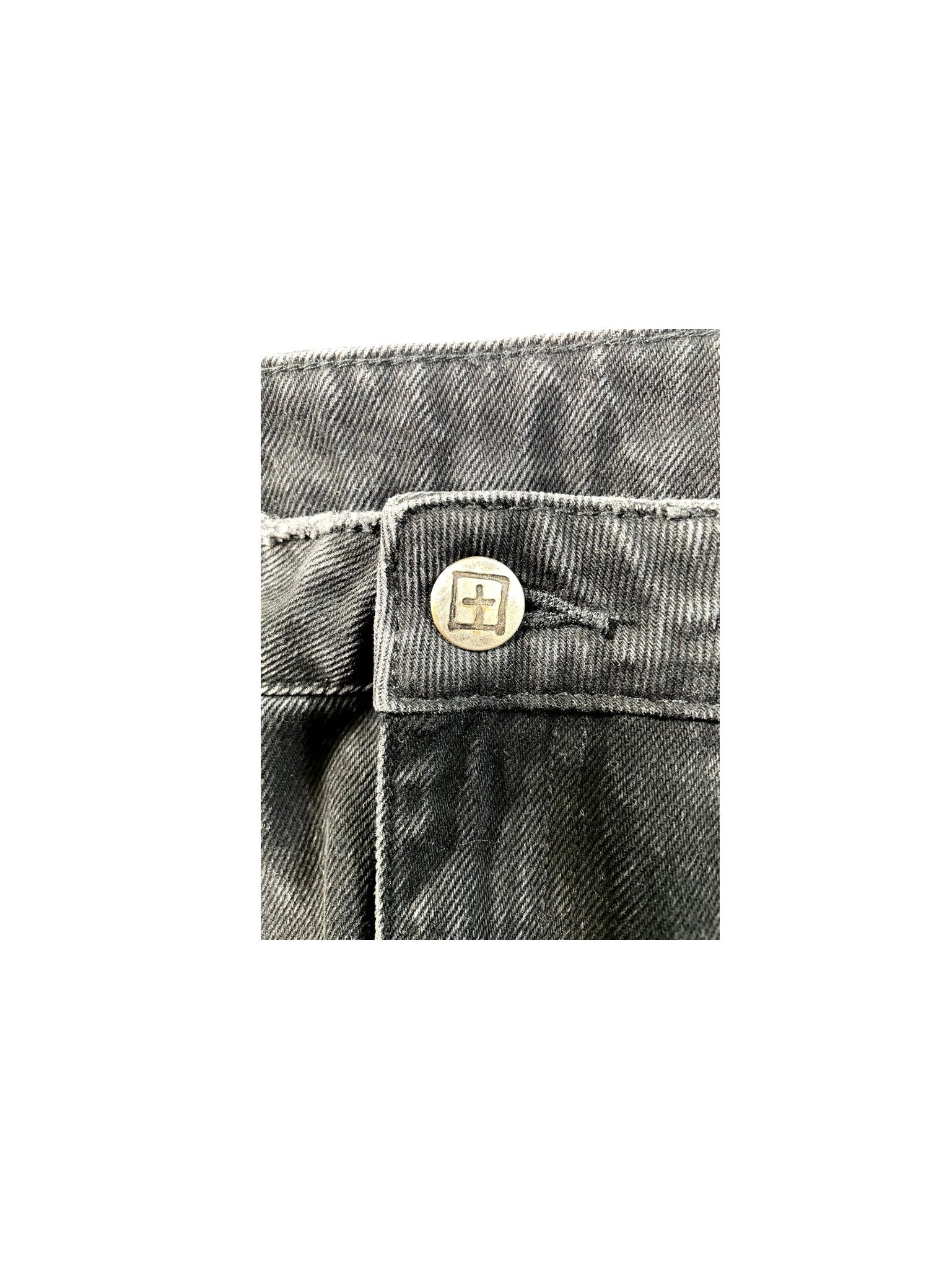 Ksubi Straight Leg Plus Black Jeans