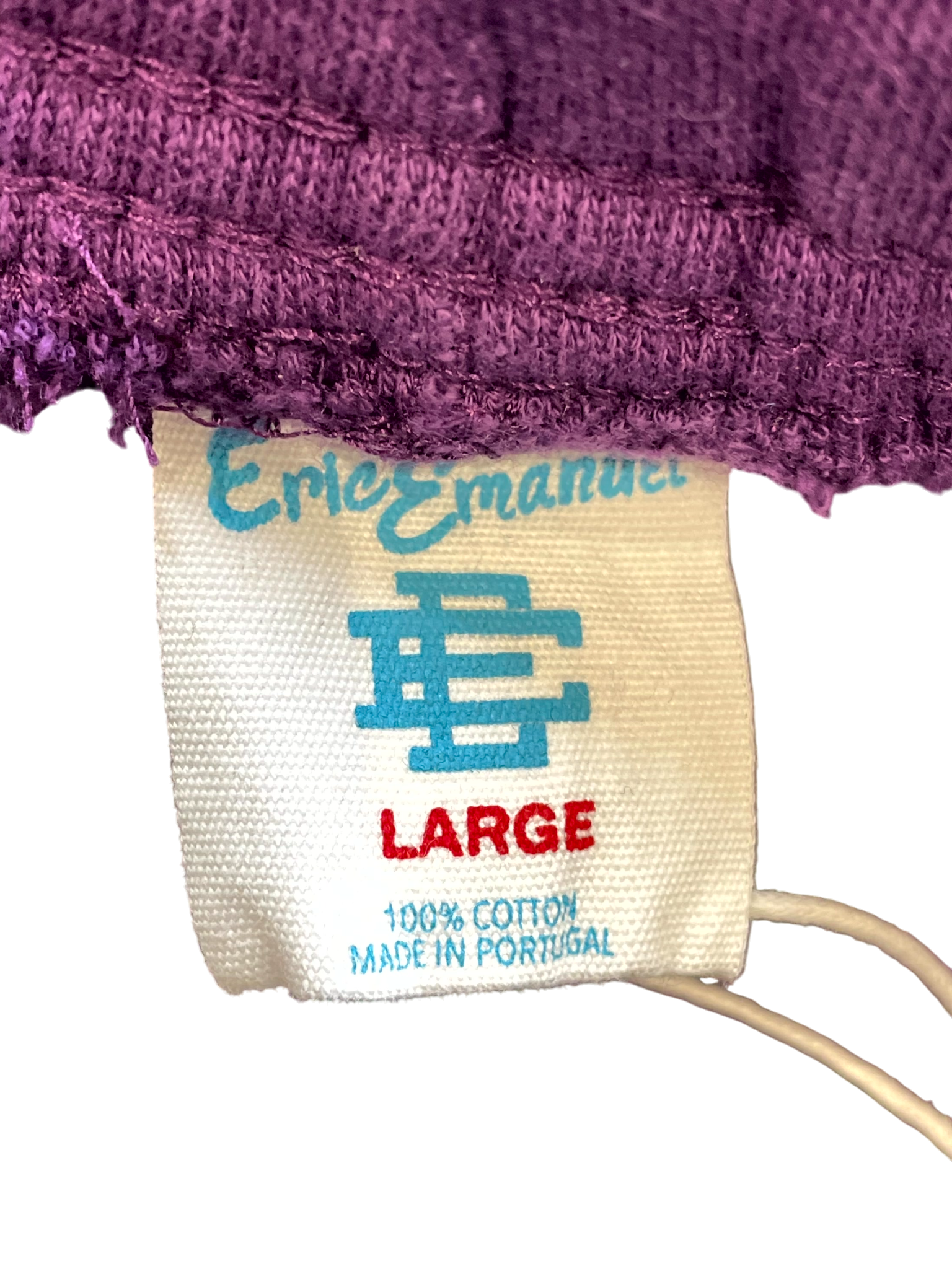 Eric Emanuel Logo Purple & Yellow Sweats