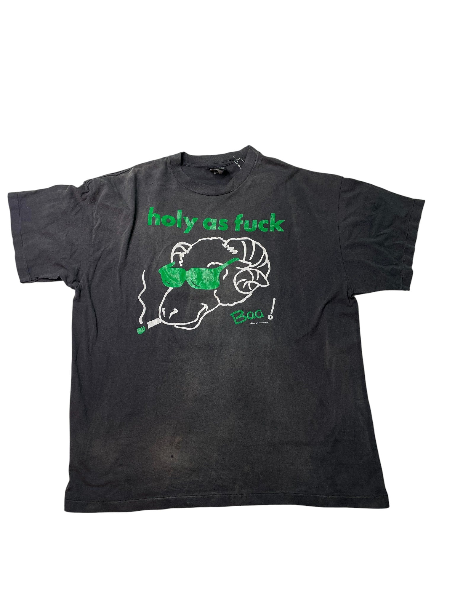 Saint Mx6 Grey & Green Dog Tee