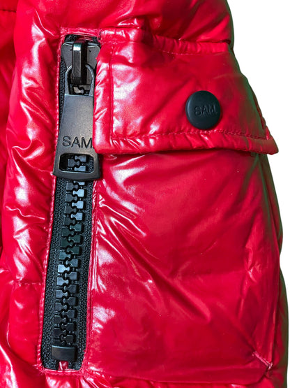 Sam Red Puffer Coat