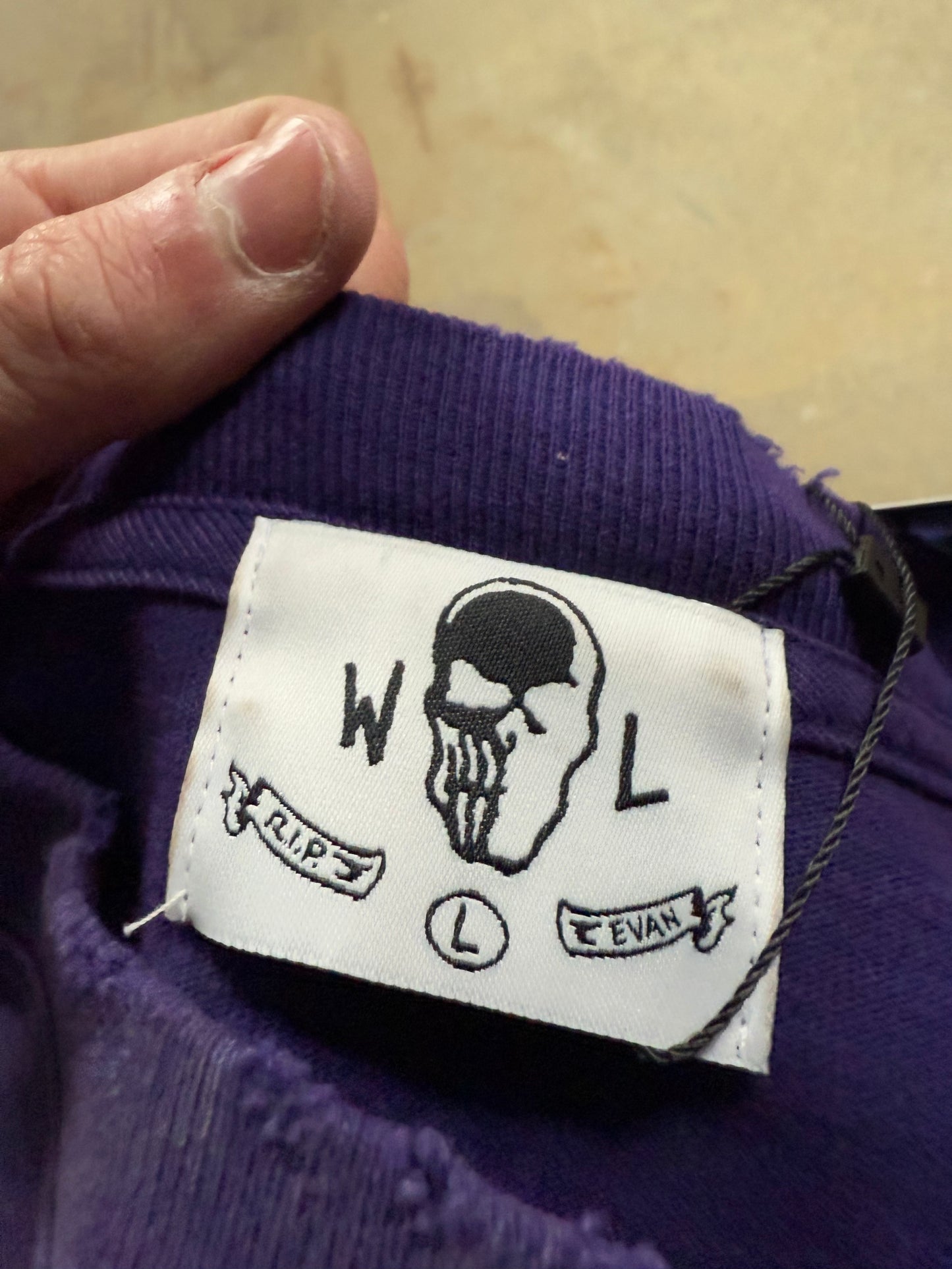 Warren Lotas Jackpot Tee Purple Used Large