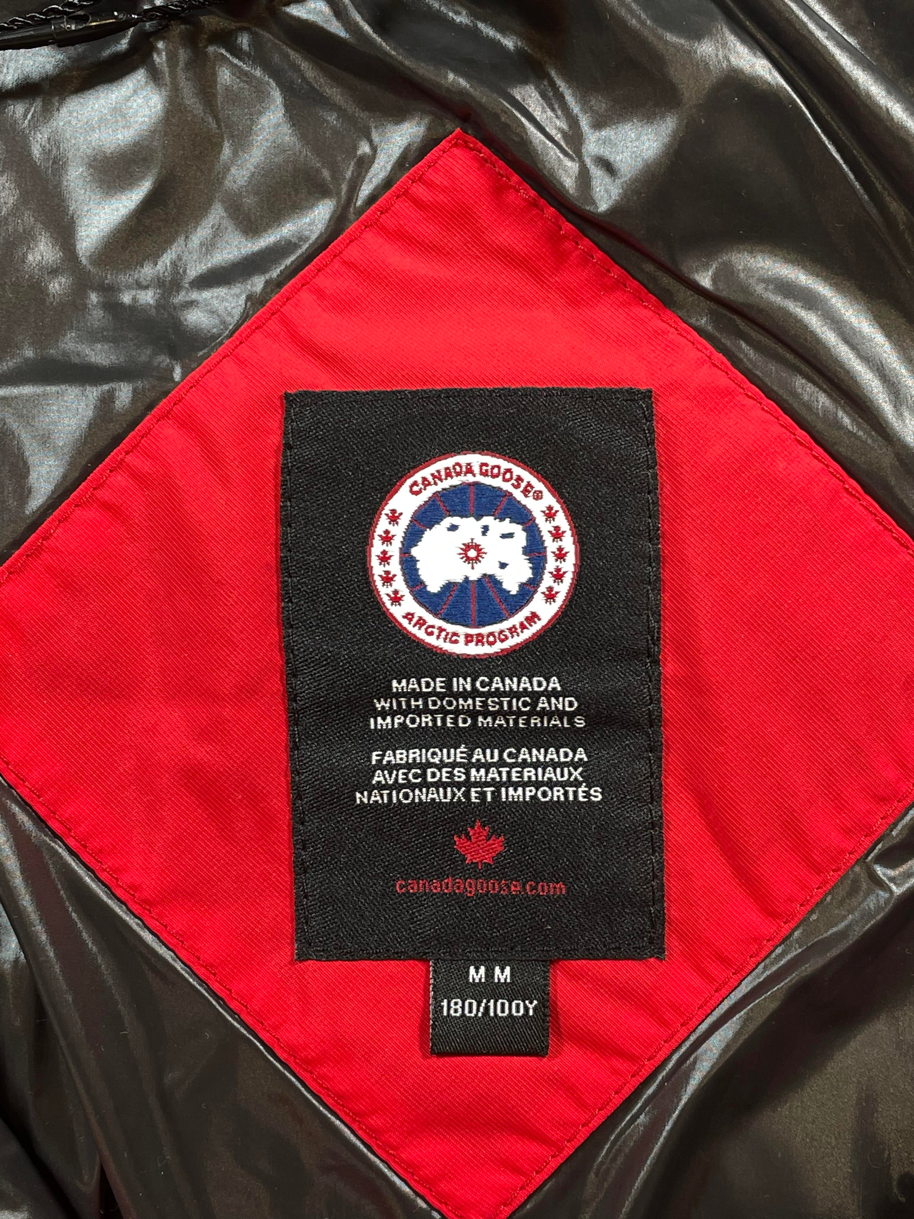 Canada Goose Thin Red Puffer Jacket