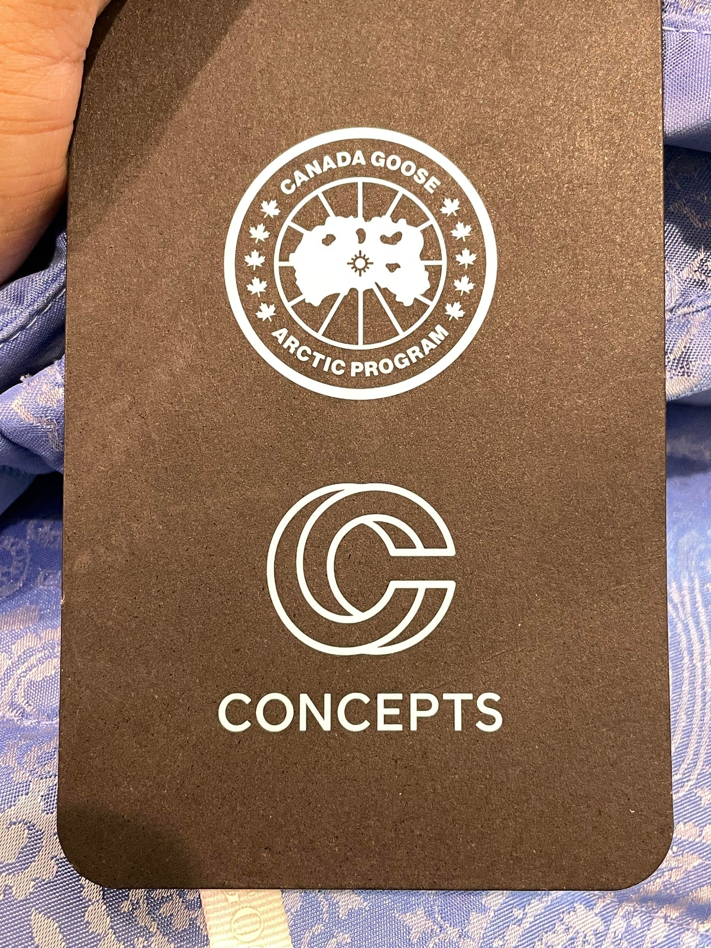 Canada Goose Bandana Puffer Baby Blue Vest