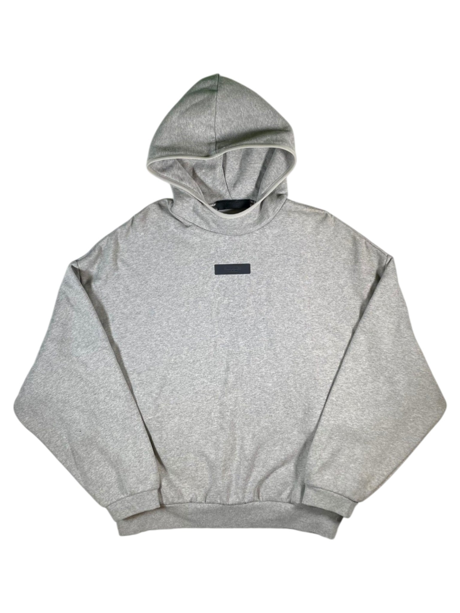 Essentials Logo Pullover Grey Hoodie