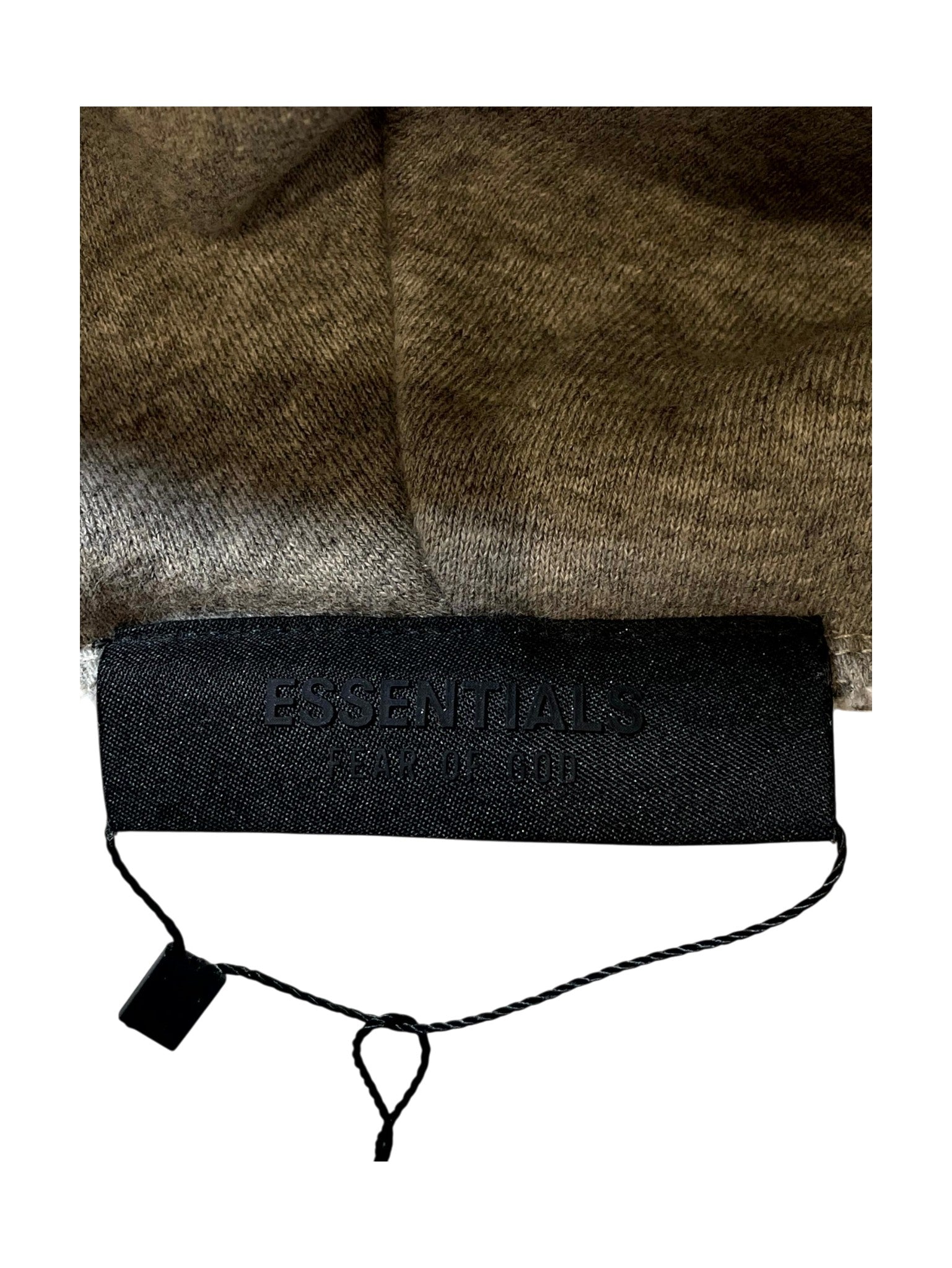 Essentials Logo Pullover Grey Hoodie