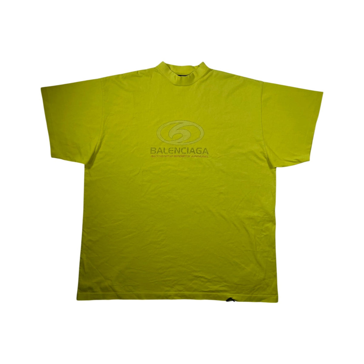 Balenciaga Surfer Yellow Tee