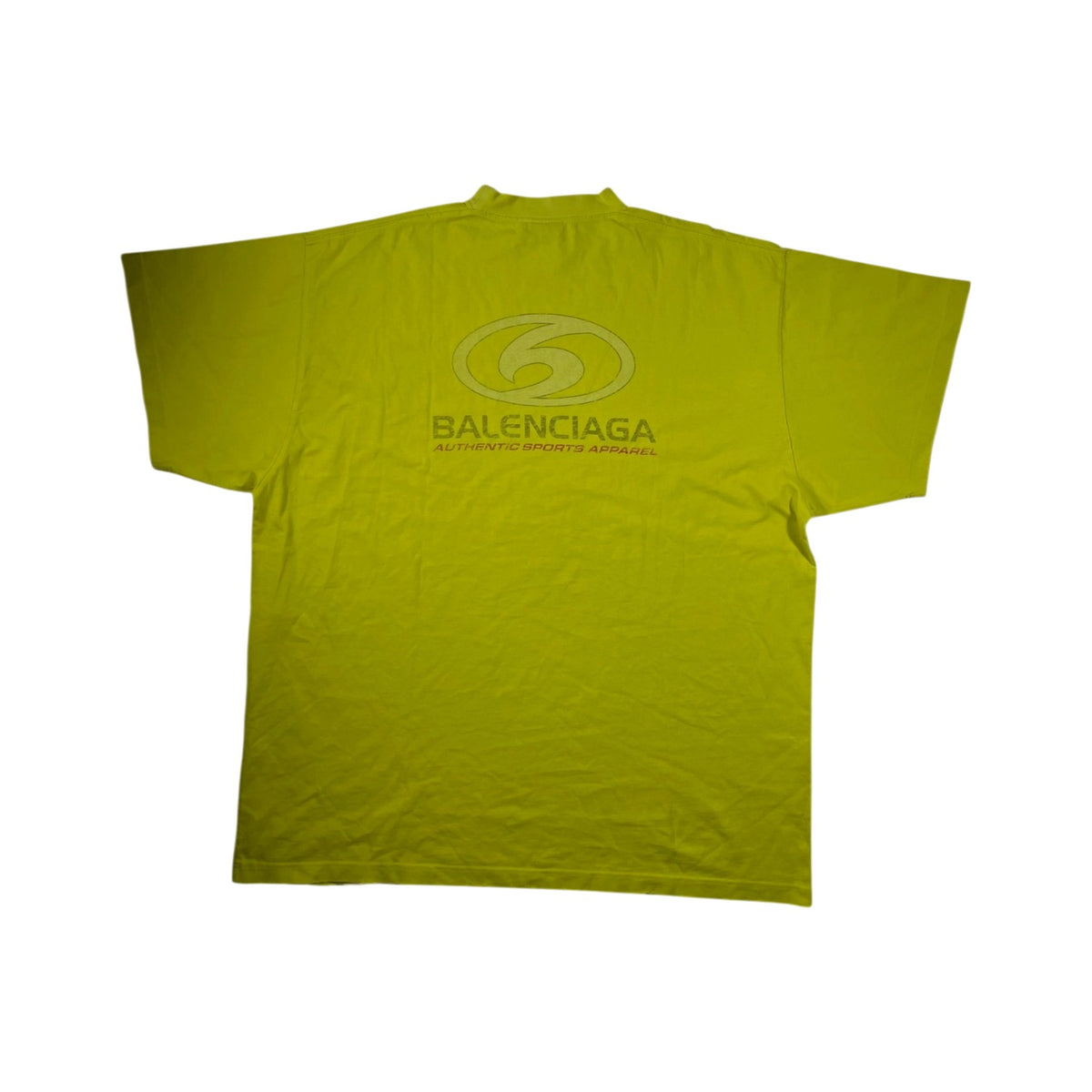 Balenciaga Surfer Yellow Tee