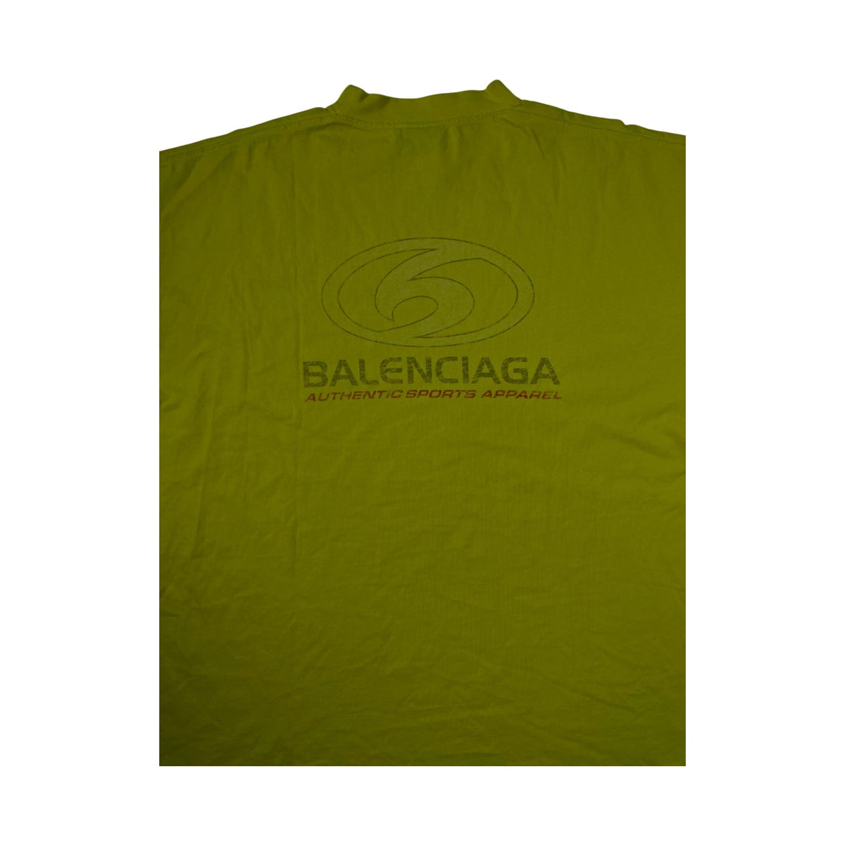 Balenciaga Surfer Yellow Tee