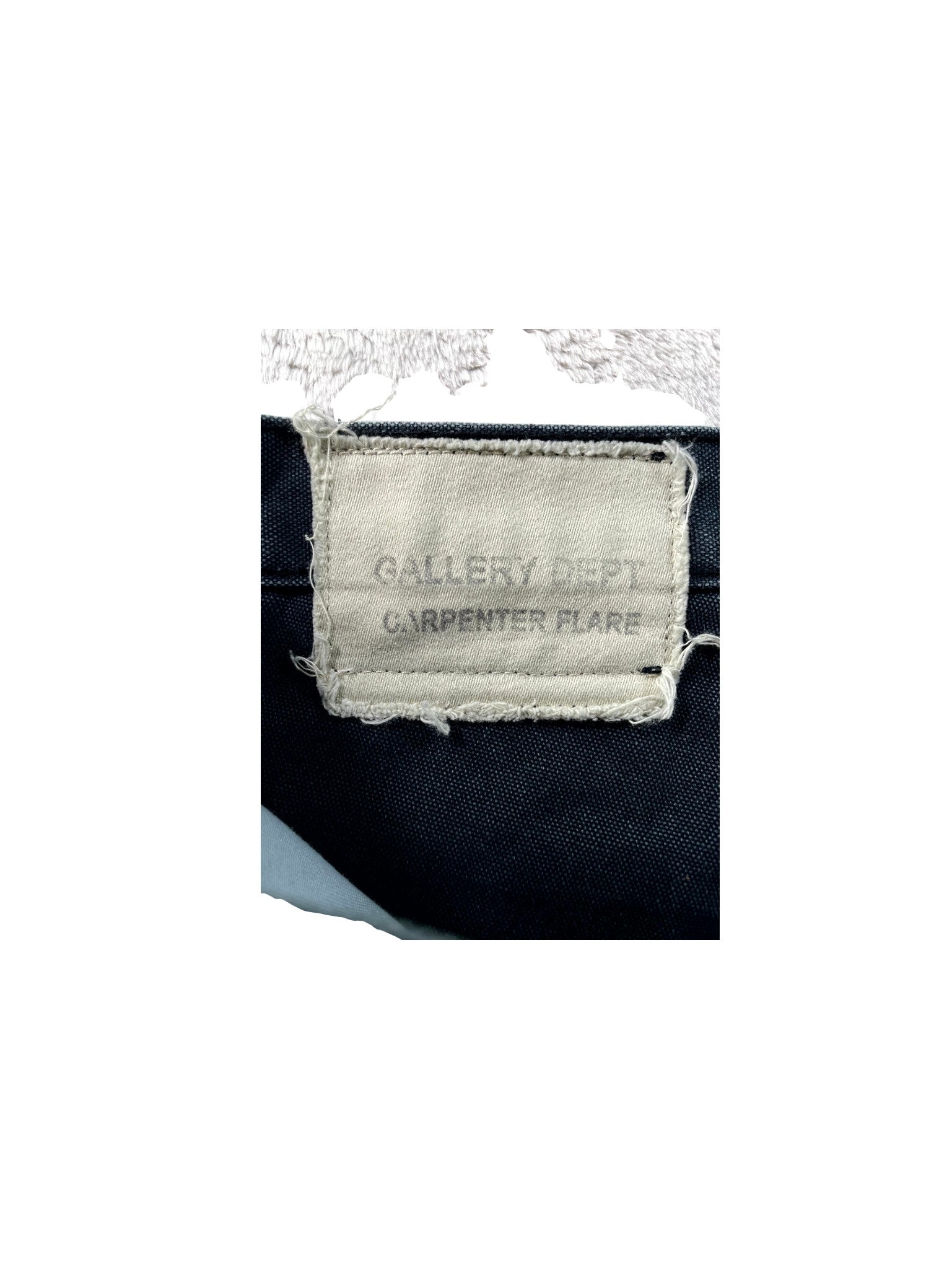 Gallery Dept Paint Splatter Carpenter Flare Navy Jeans