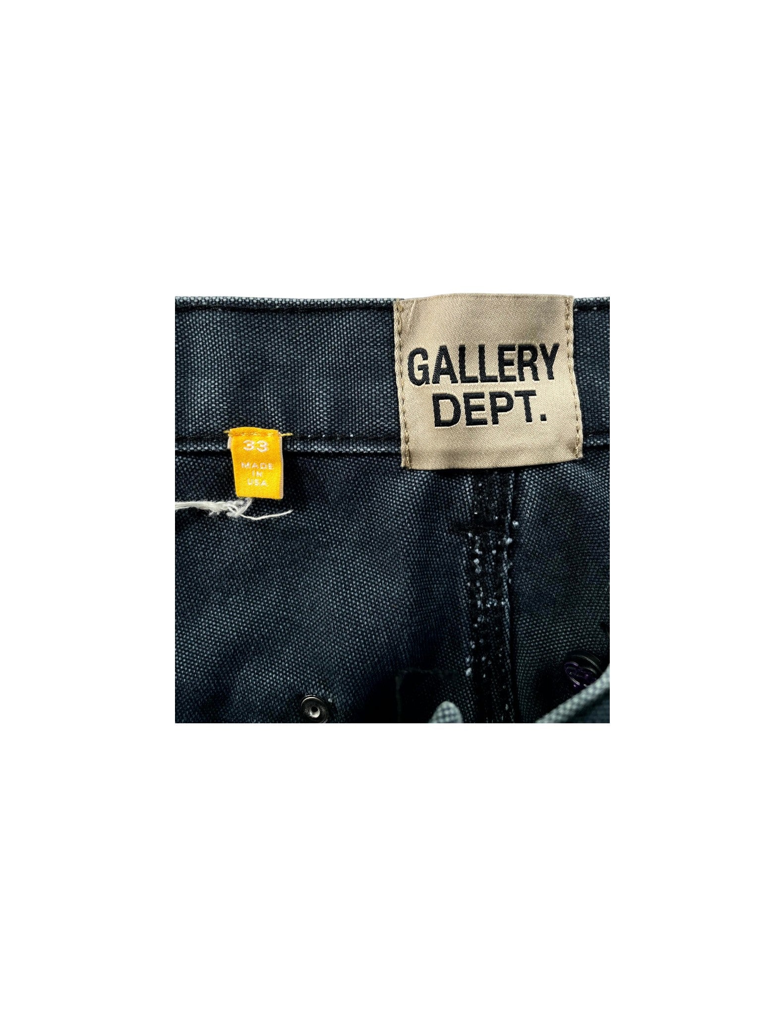 Gallery Dept Paint Splatter Carpenter Flare Navy Jeans