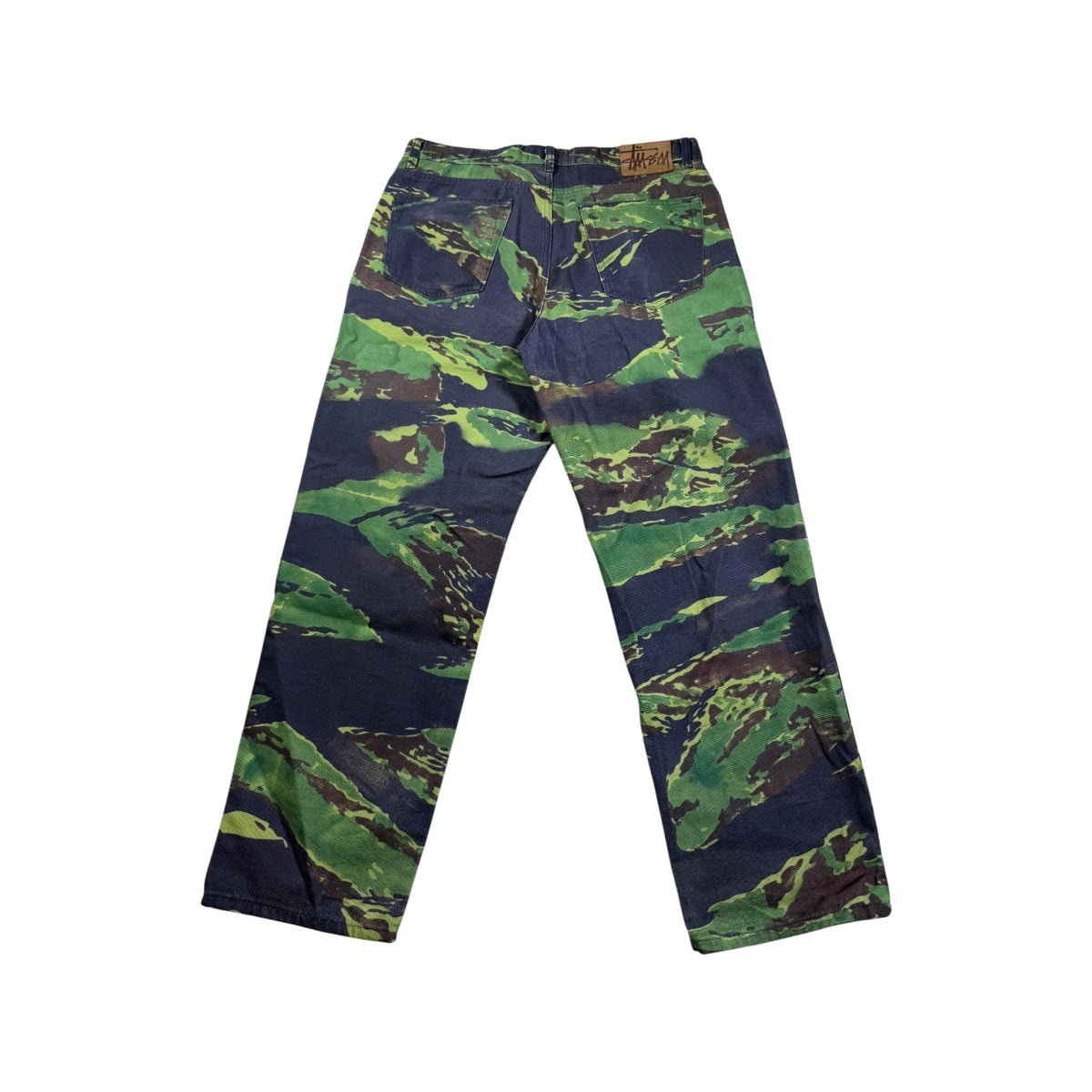 Stussy Camo Green Jeans