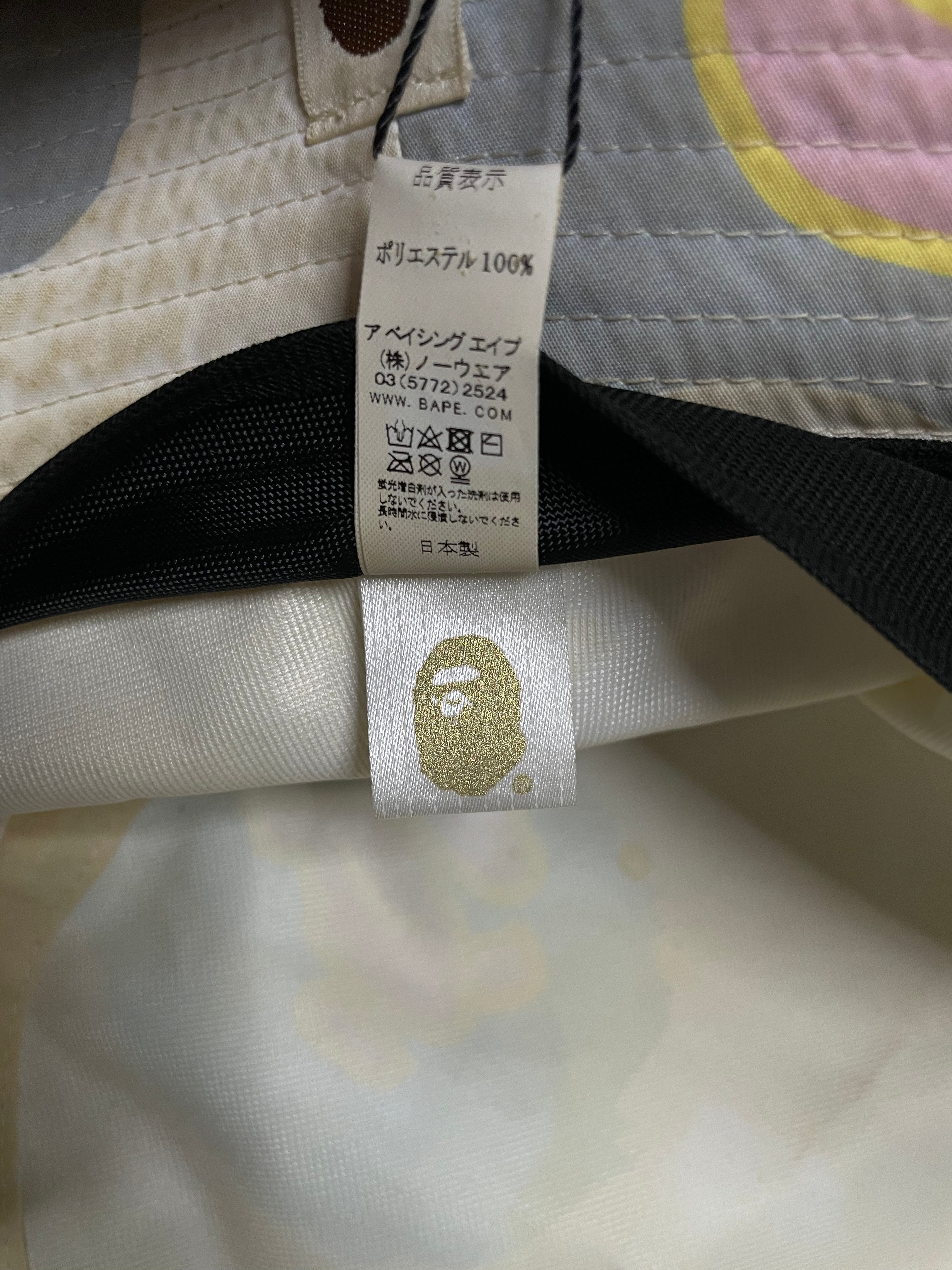 BAPE Bucket Pink & Multicolor Hat