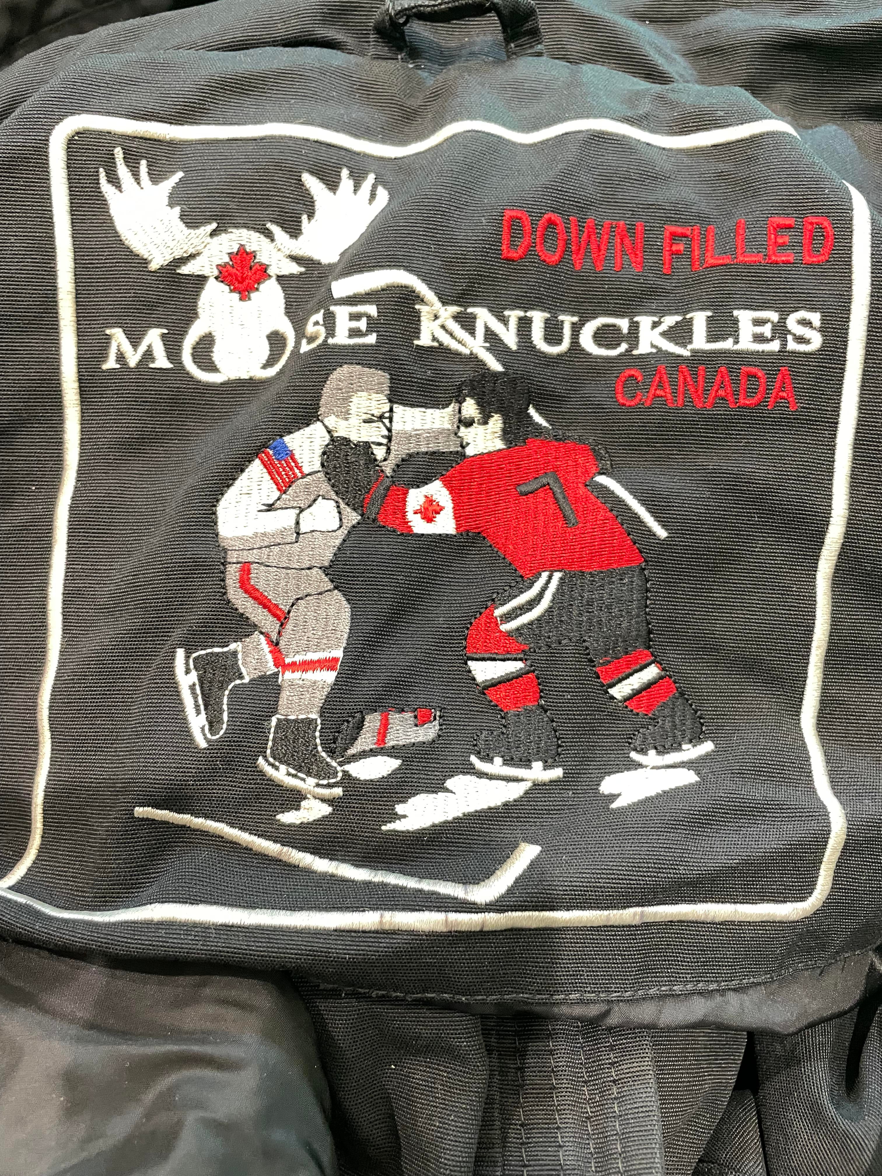 Moose Knuckles 3Q Black & Black Fur