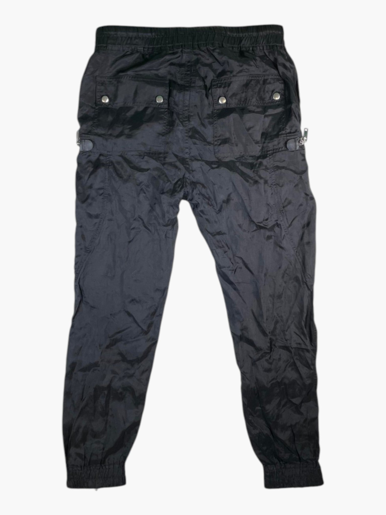 Rick Owens Bauhaus Nylon Black Cargos
