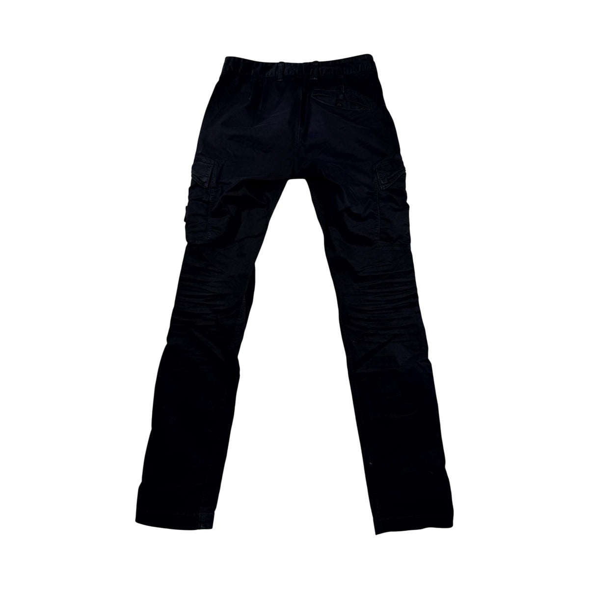 Stone Island Patch Black Cargo Pants