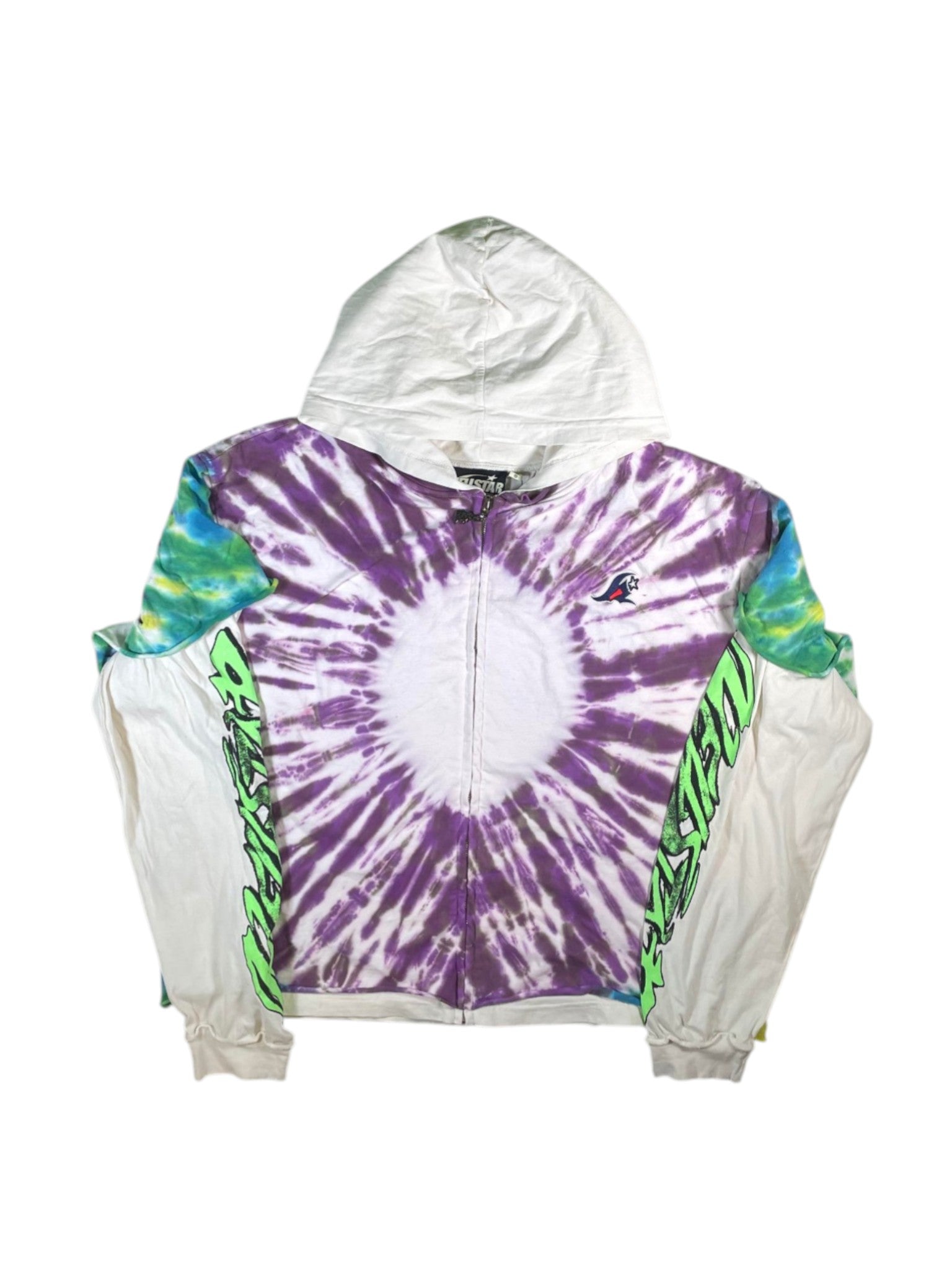 Hellstar Multi Tie Dye Zip Up