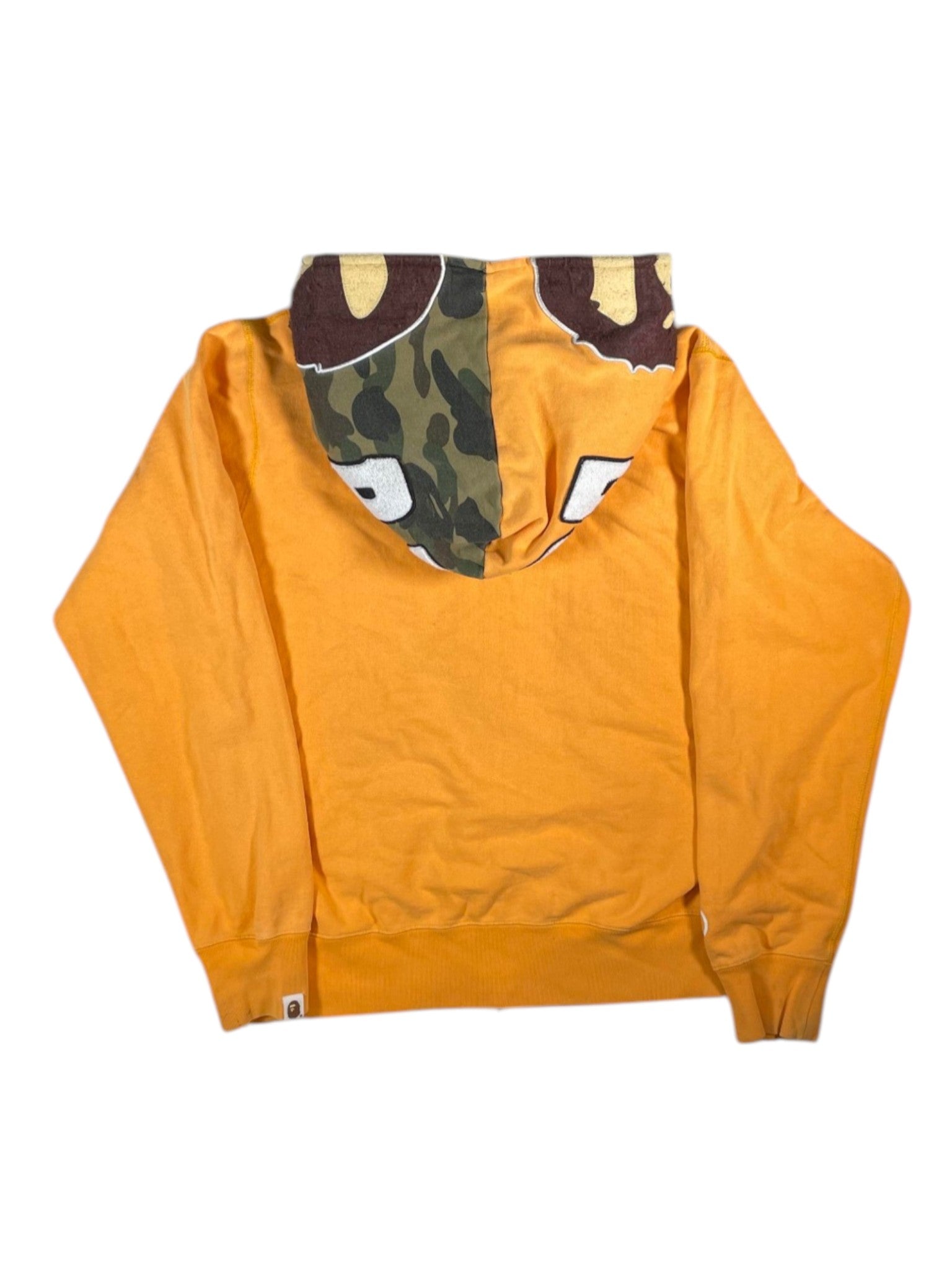 Bape Camo Orange Zip Up Hoodie
