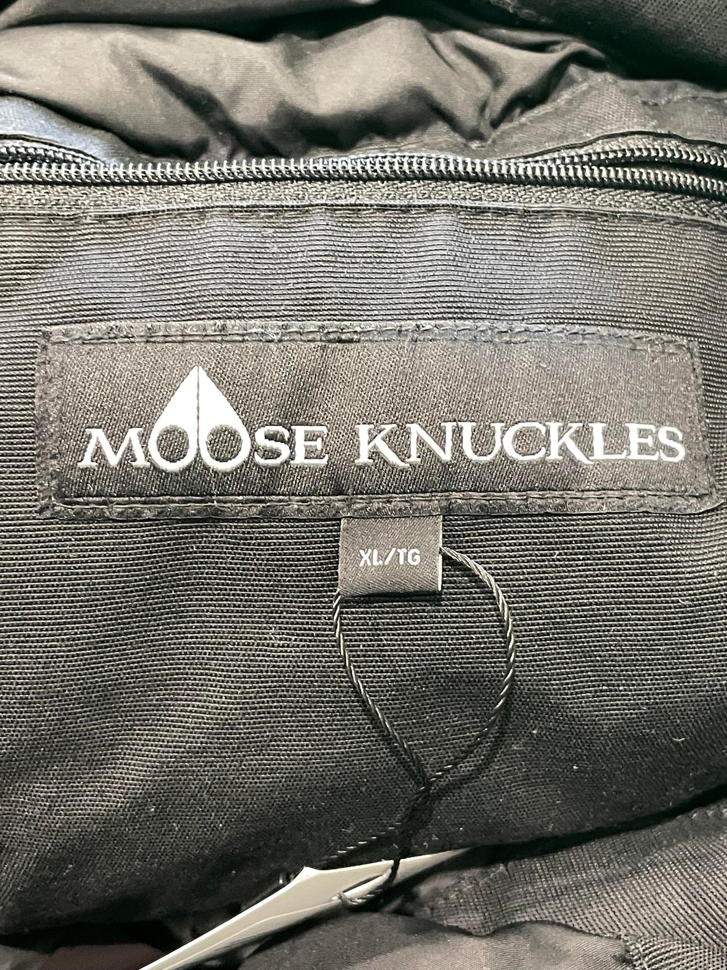 Moose Knuckles Fur Black Women's Bomber Jacket