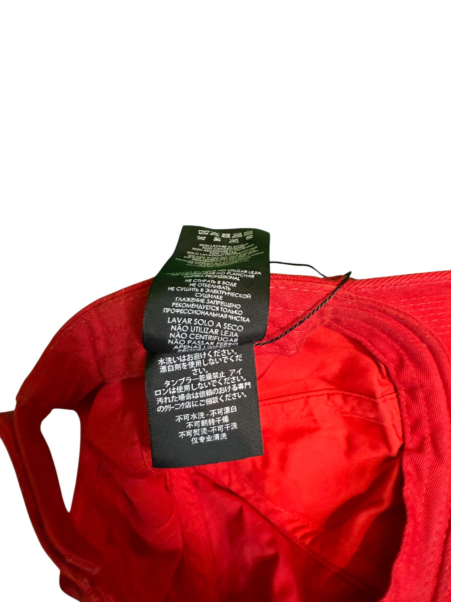 Balenciaga BB Mode Dad Red & Black Cap