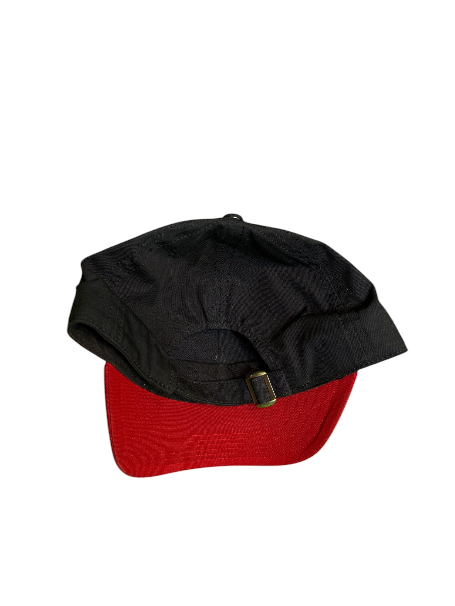 Celine College Baseball Navy & Red Cream Cap