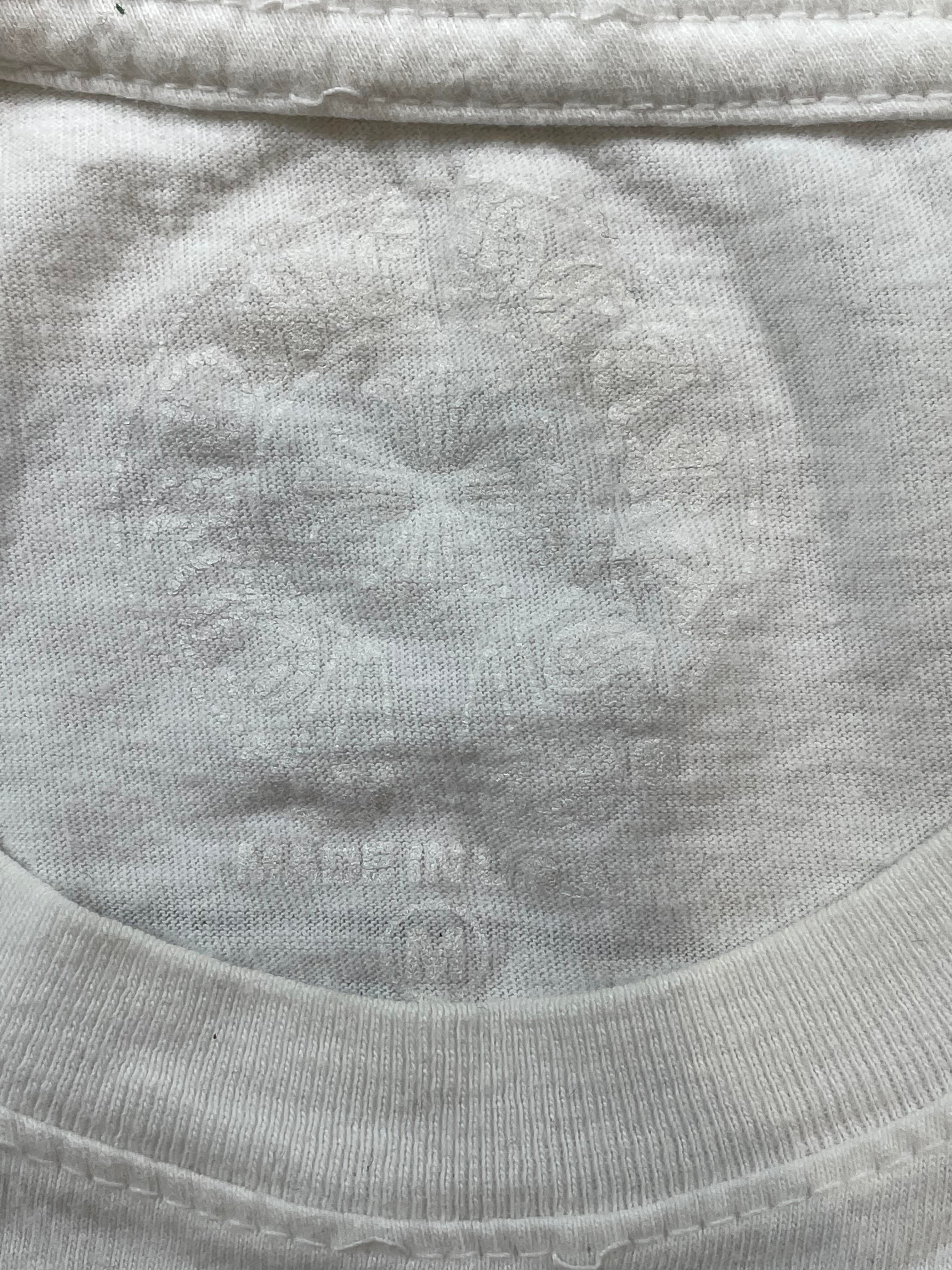 Chrome Hearts Scroll Logo White Tee