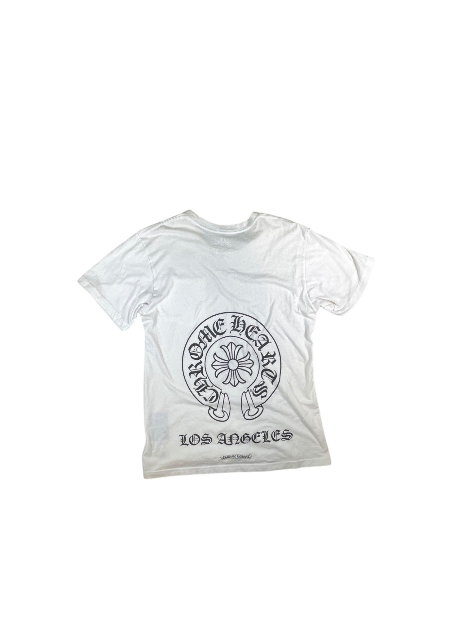Chrome Hearts 'Los Angeles Horseshoe' White Tee