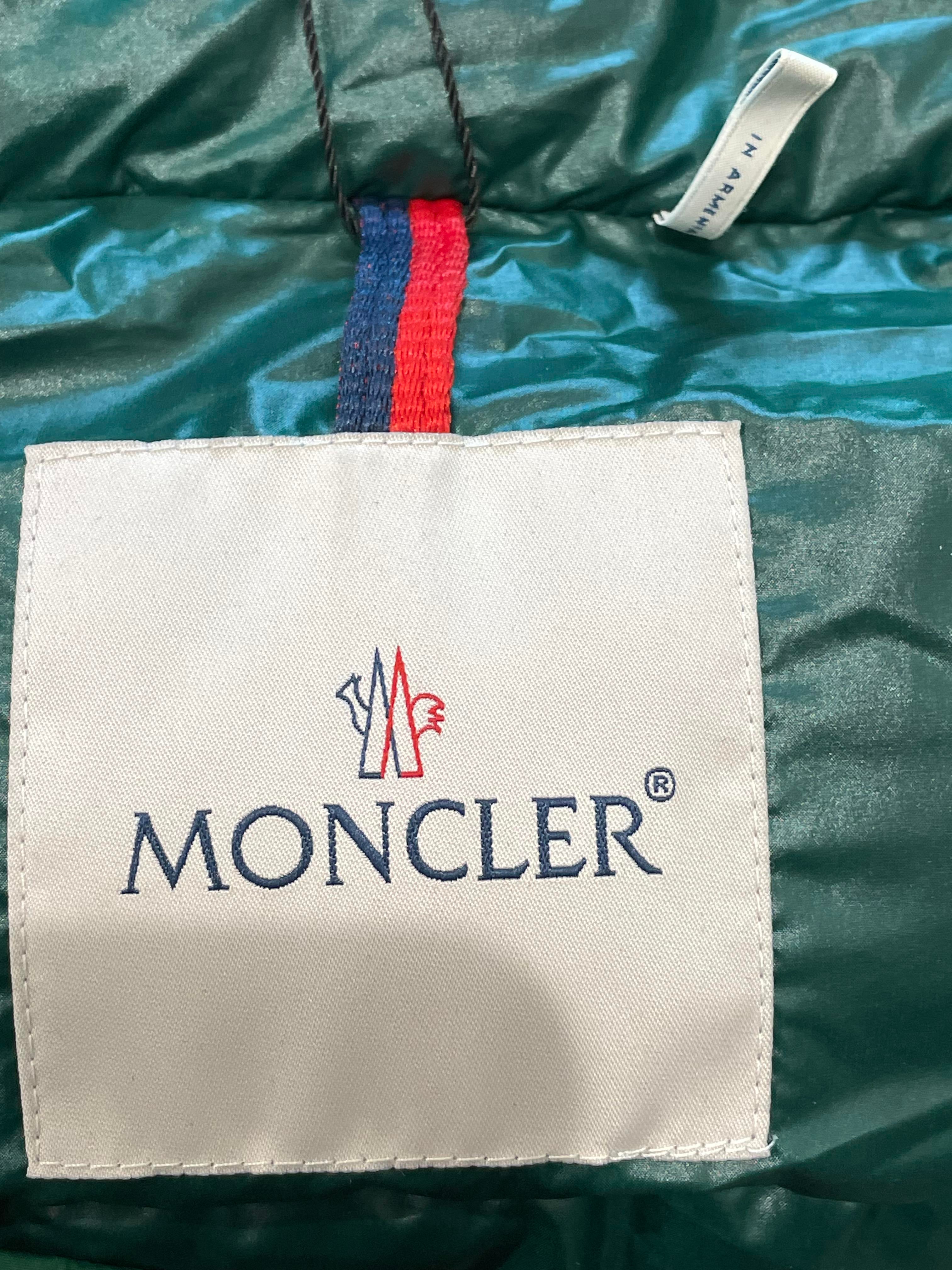 Moncler Puffer Forrest Green Kids Coat