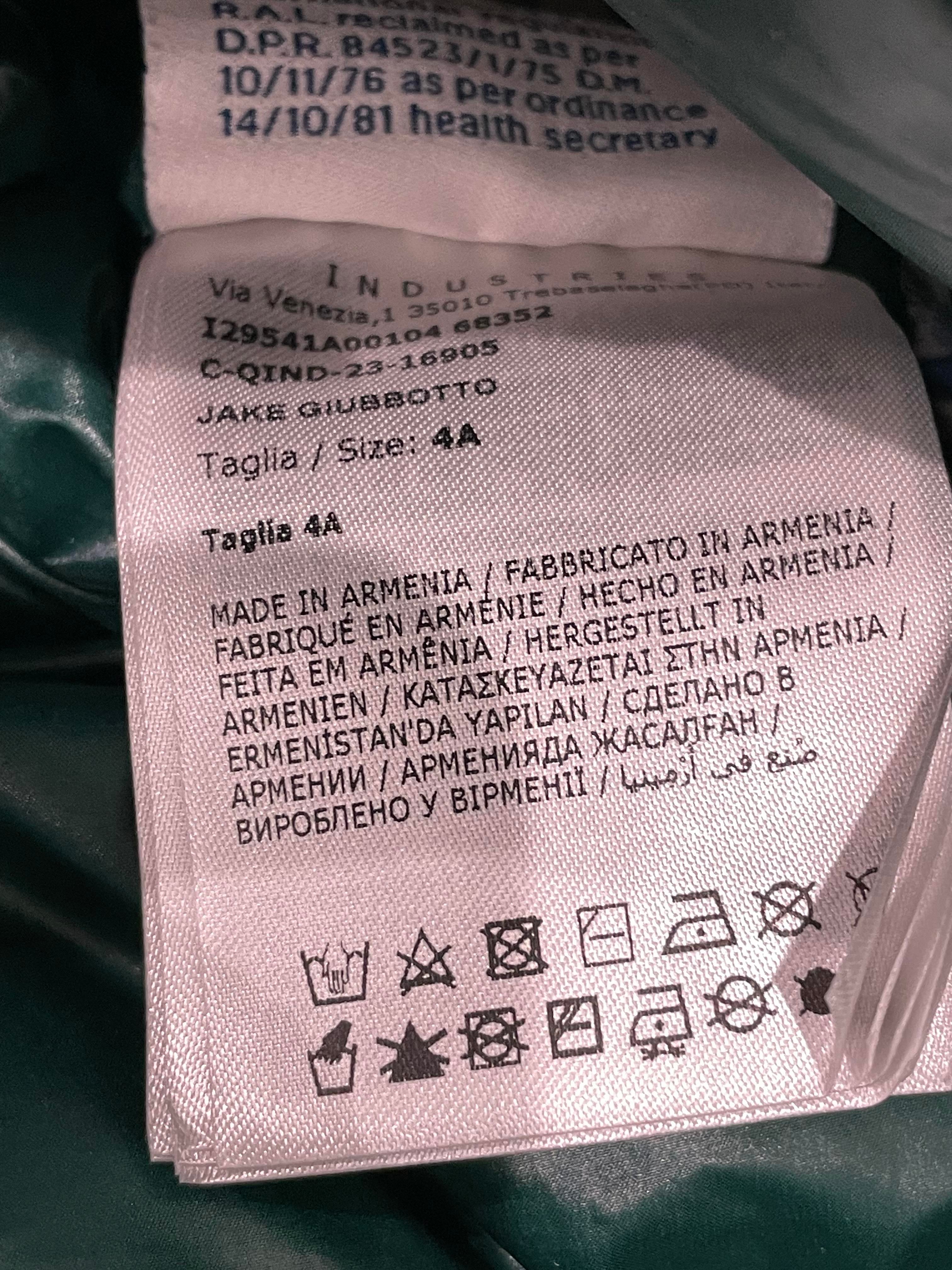 Moncler Puffer Forrest Green Kids Coat