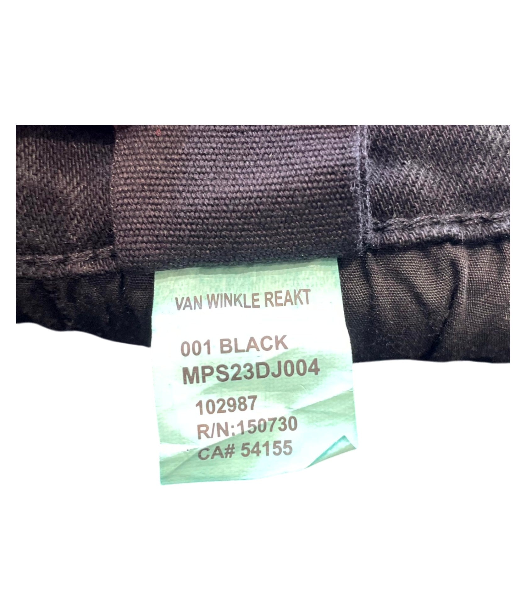 Ksubi "Van Winkle" Black & Green Jeans