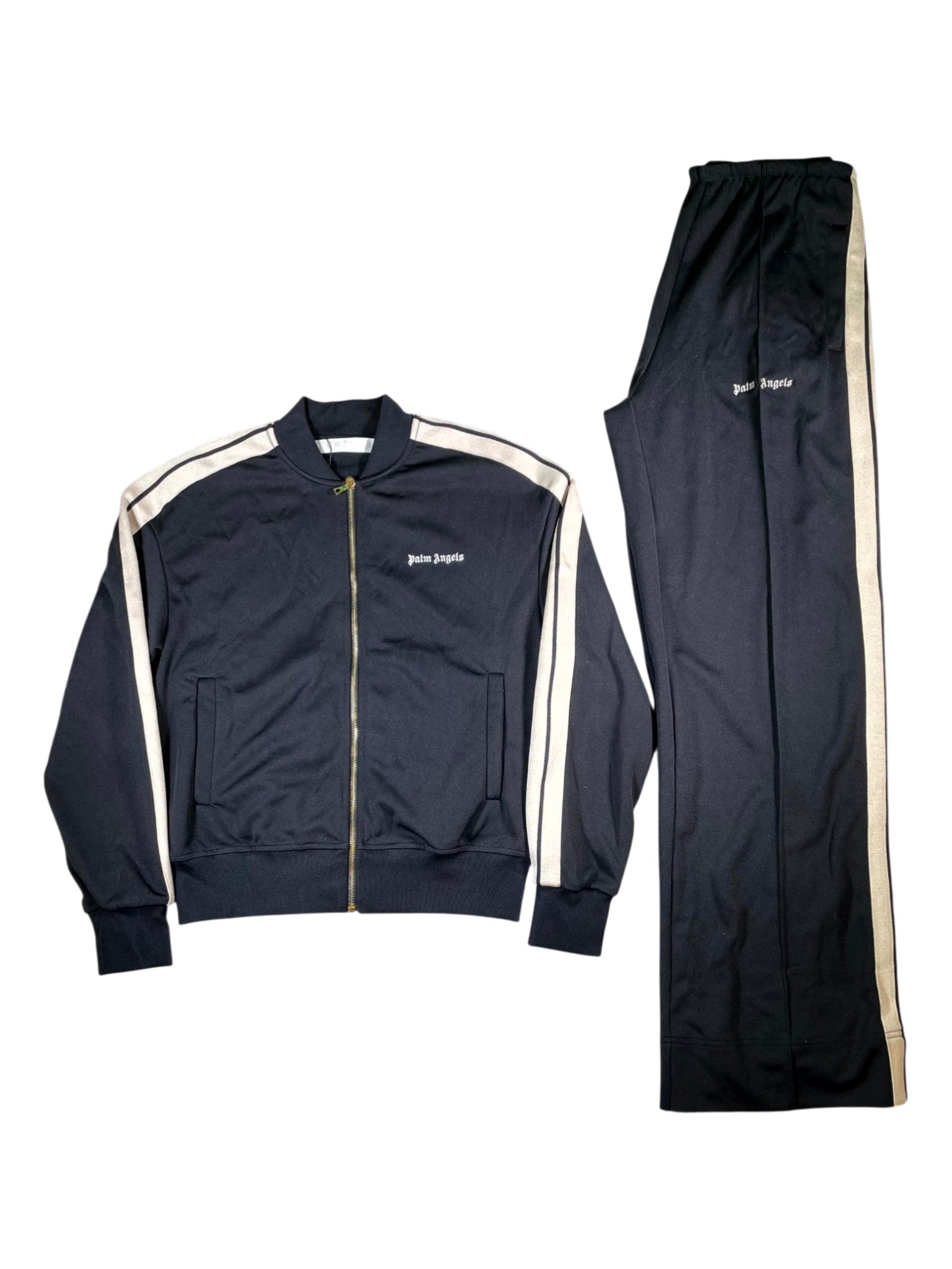Palm Angels Black & Cream Tracksuit