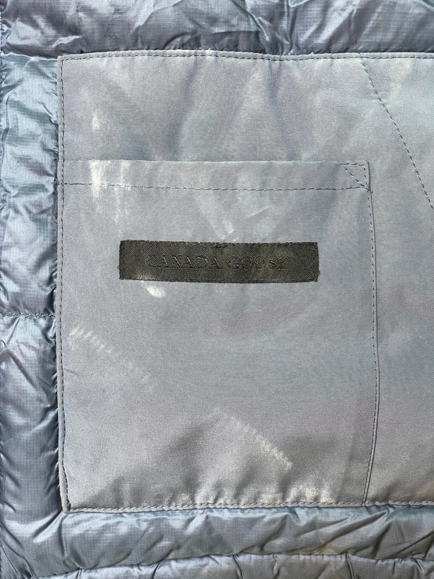Canada Goose Powder Blue Puffer Vest