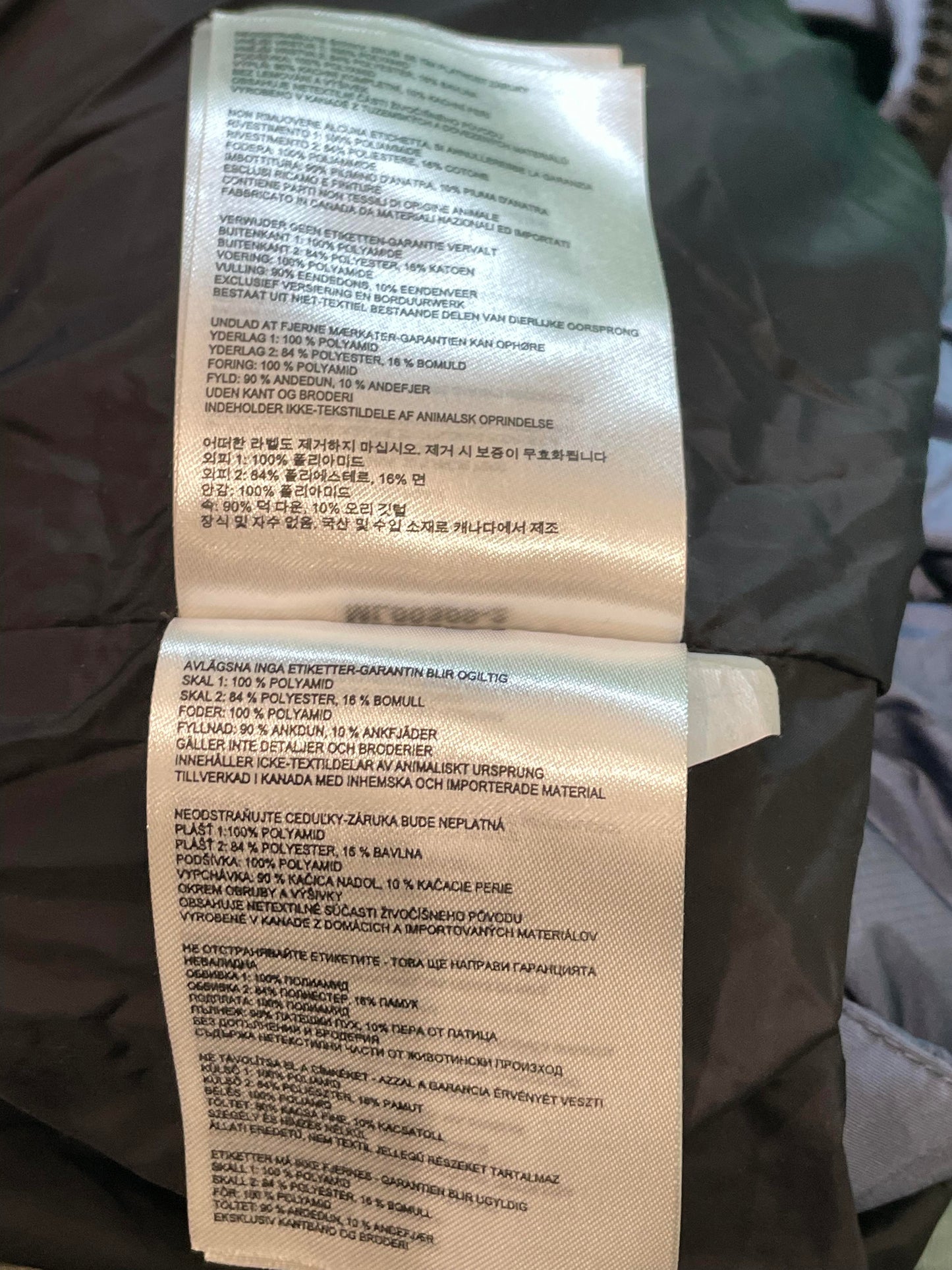 Canada Goose Powder Blue Puffer Vest