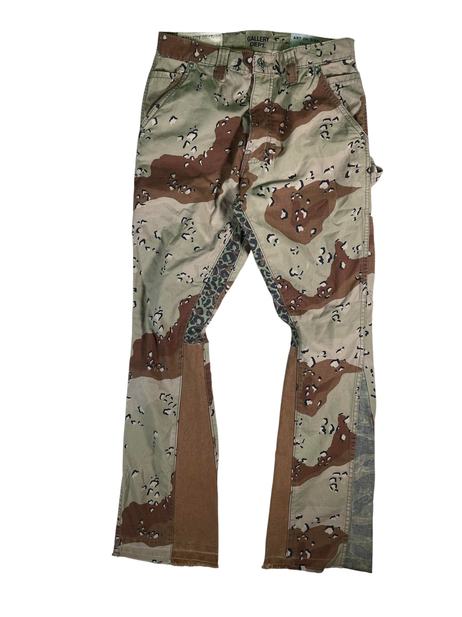 Gallery Dept Desert Camo Flare Jeans