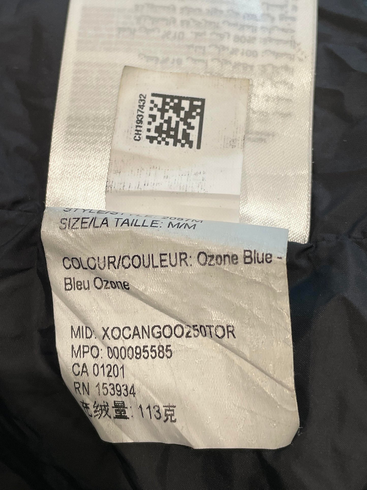 Canada Goose Powder Blue Puffer Vest