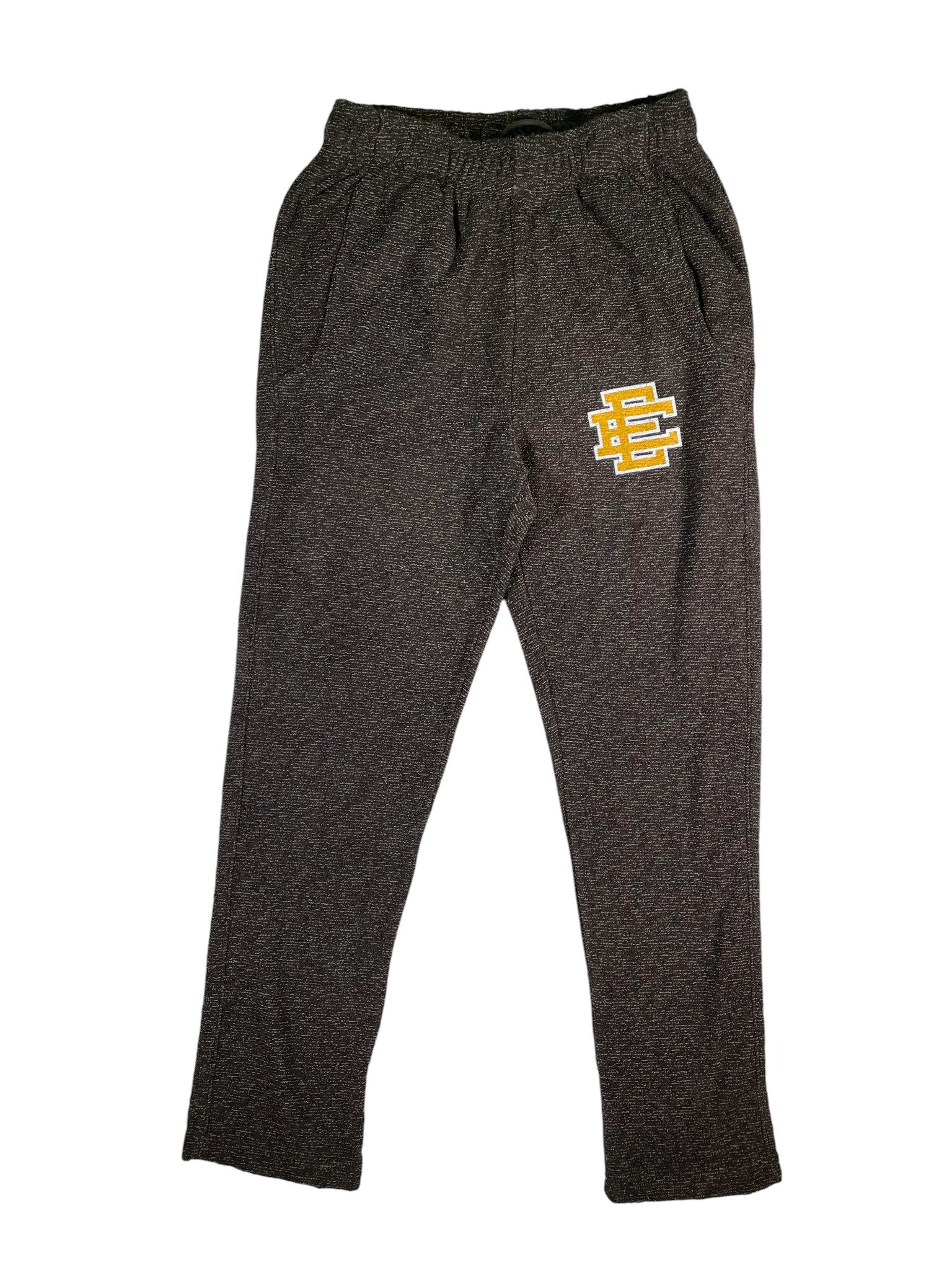 Eric Emanuel Brown & Yellow Boucle Sweats