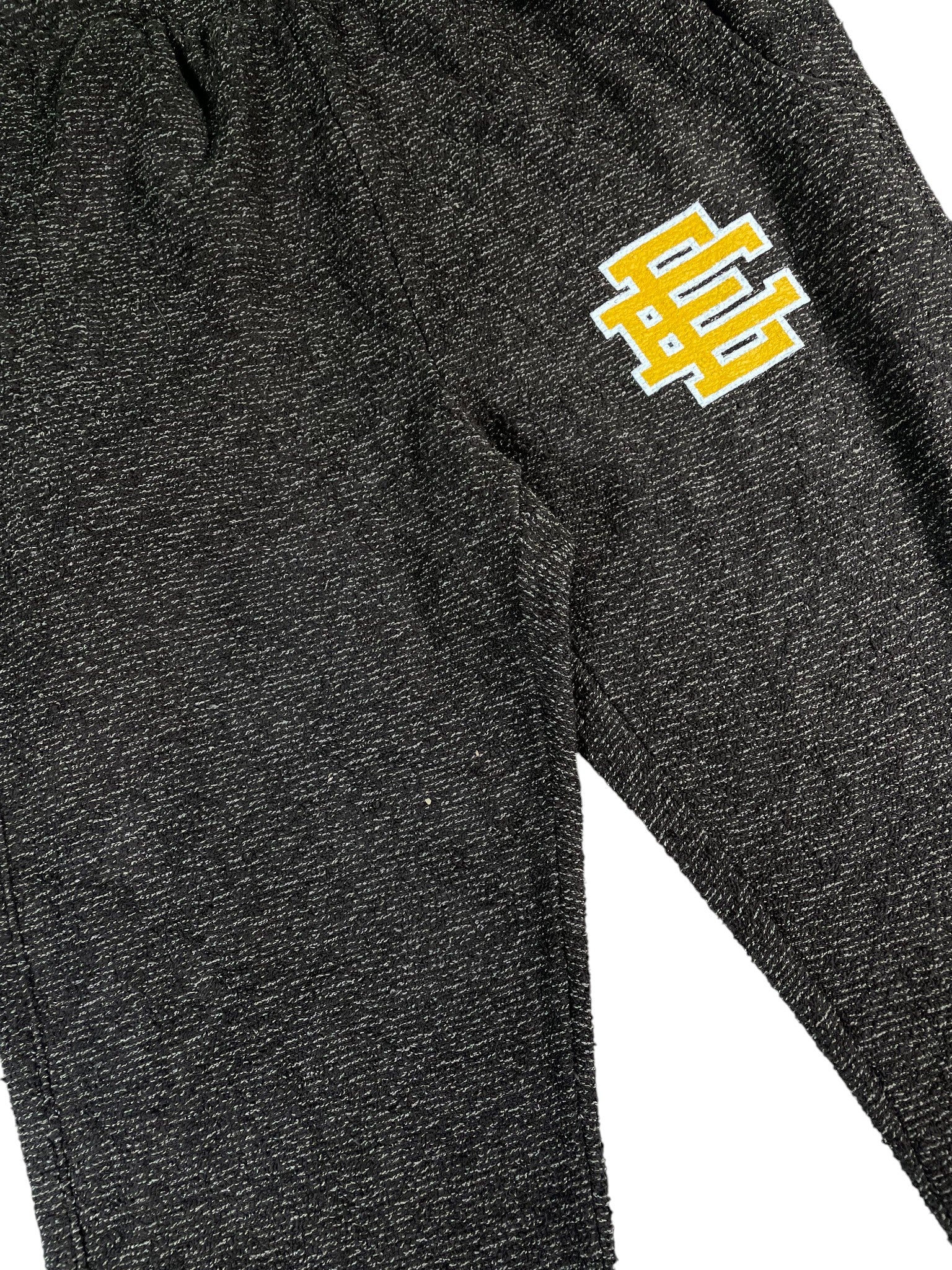 Eric Emanuel Brown & Yellow Boucle Sweats
