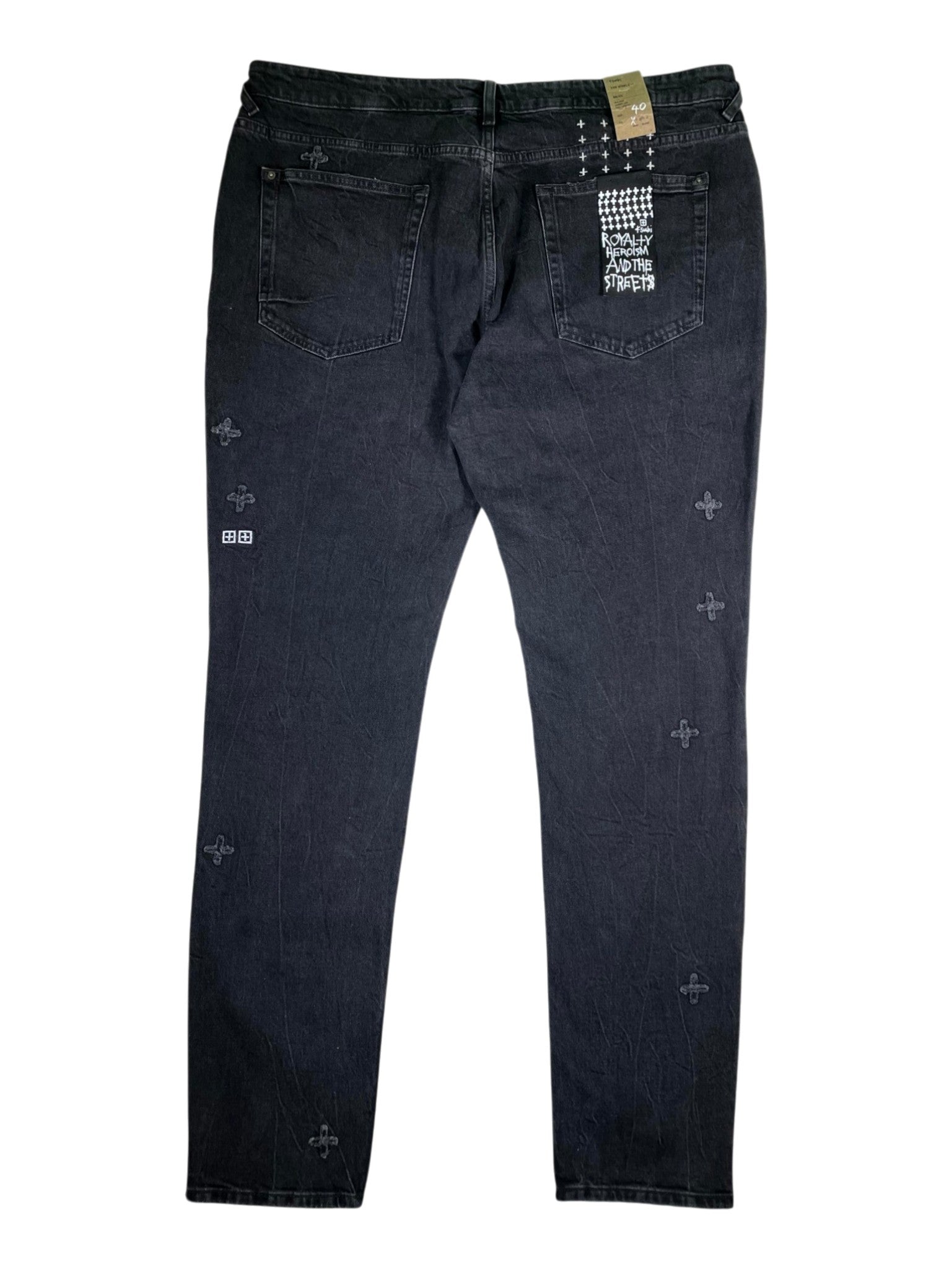 Ksubi Plus Monogram Black Jeans